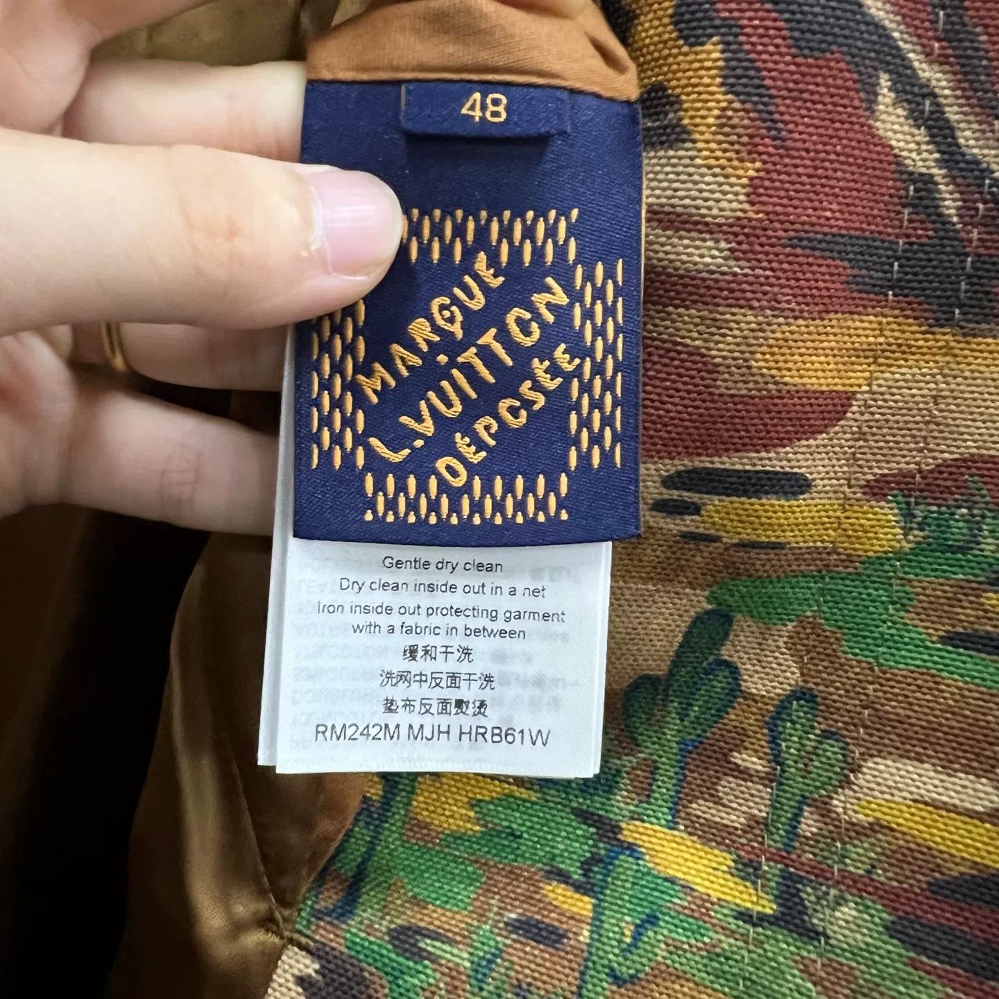Louis Vuitton Louis Vuitton Pharrell Western Landscape Jacket 48 Size US M / EU 48-50 / 2 - 6 Thumbnail