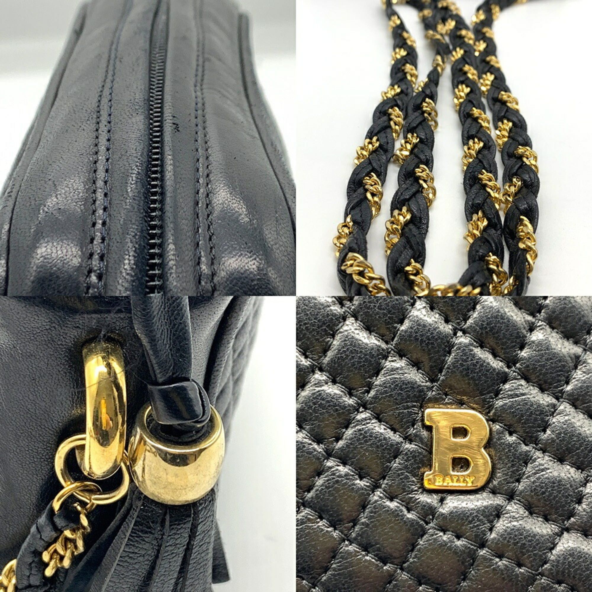 Bally Bally Quilted Leather Chain Shoulder Bag Size ONE SIZE - 5 Thumbnail