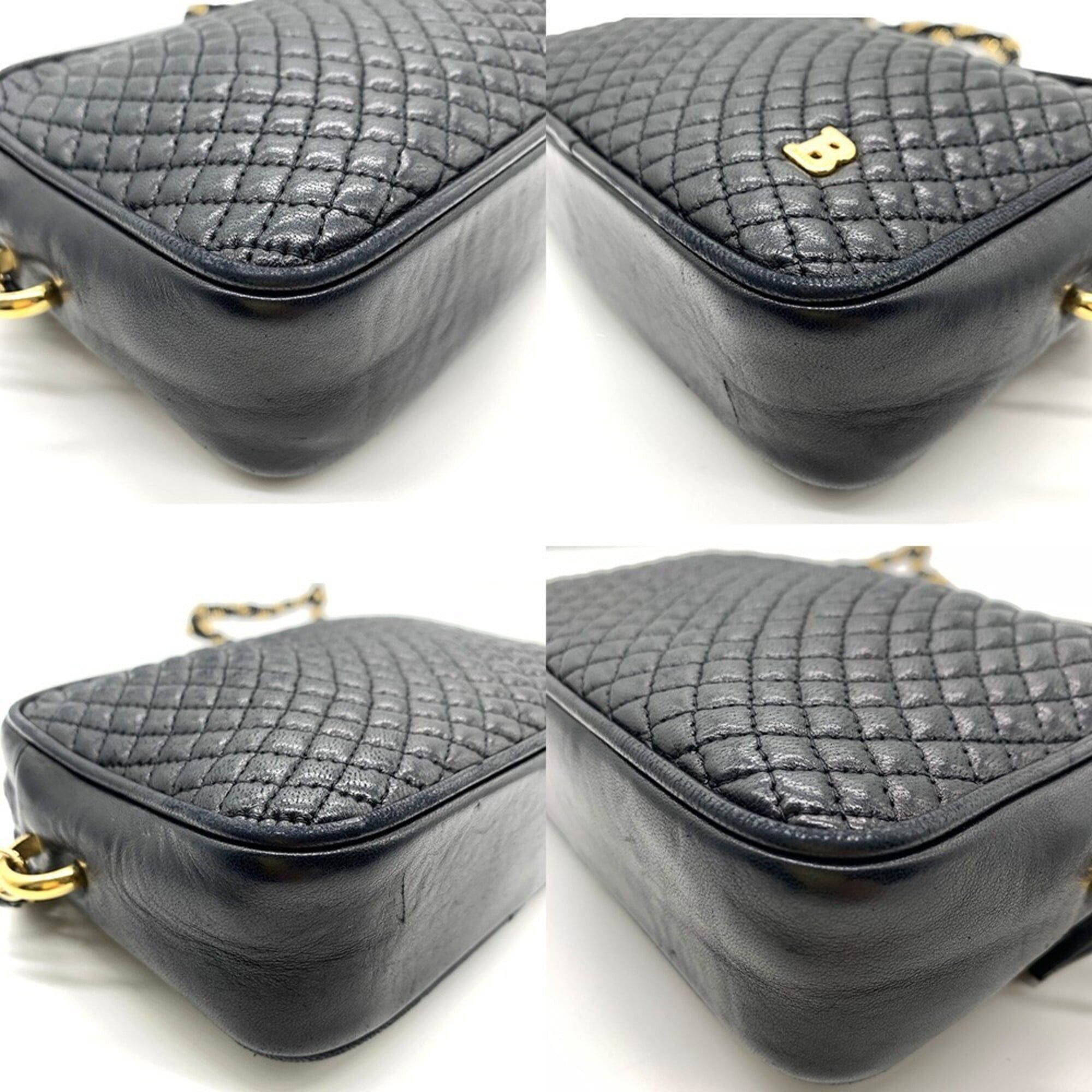 Bally Bally Quilted Leather Chain Shoulder Bag Size ONE SIZE - 4 Thumbnail