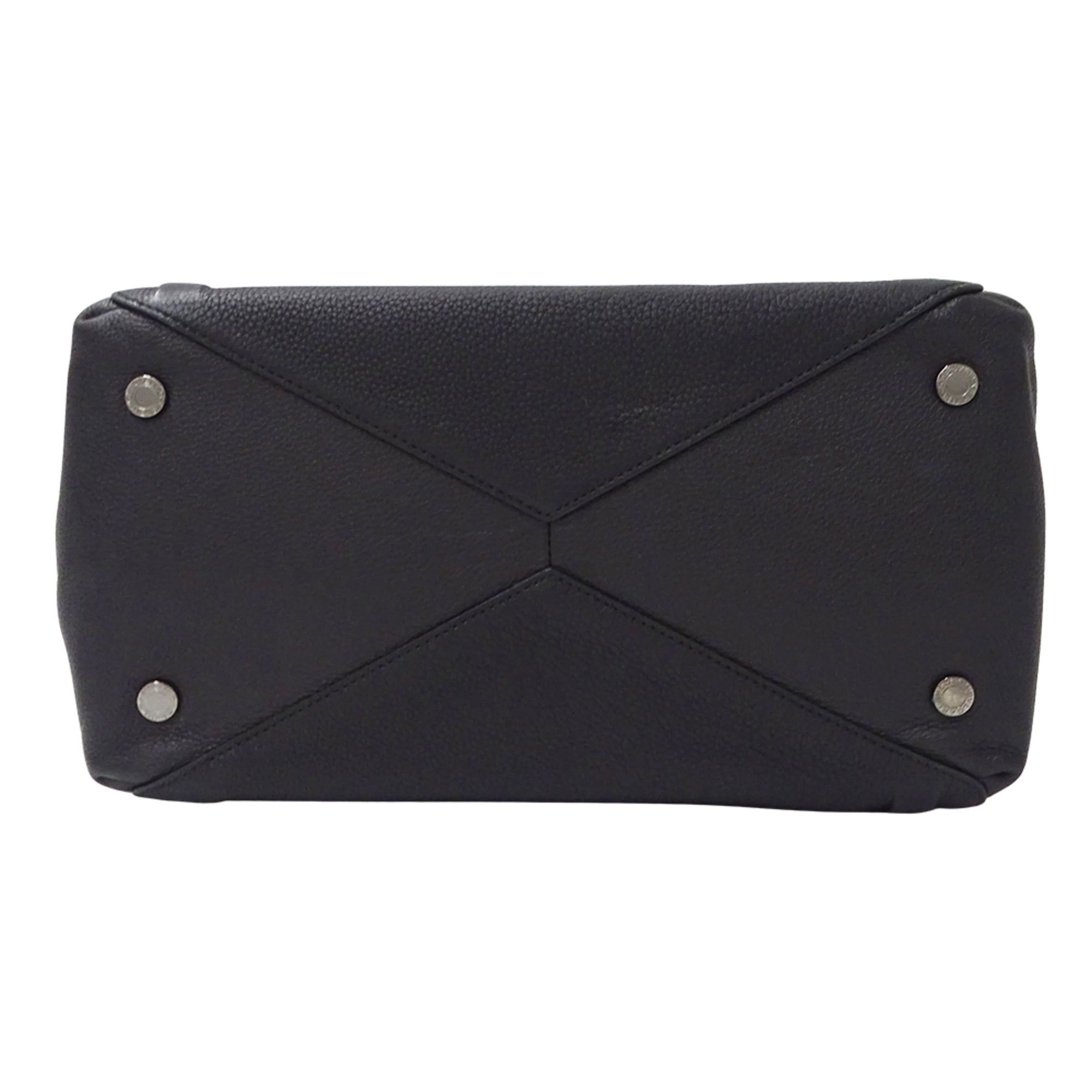 Bvlgari BVLGARI Women's Handbag, Brand Name, Handbag/Shoulder Bag, 2-way, Leather, Black Size ONE SIZE - 3 Thumbnail
