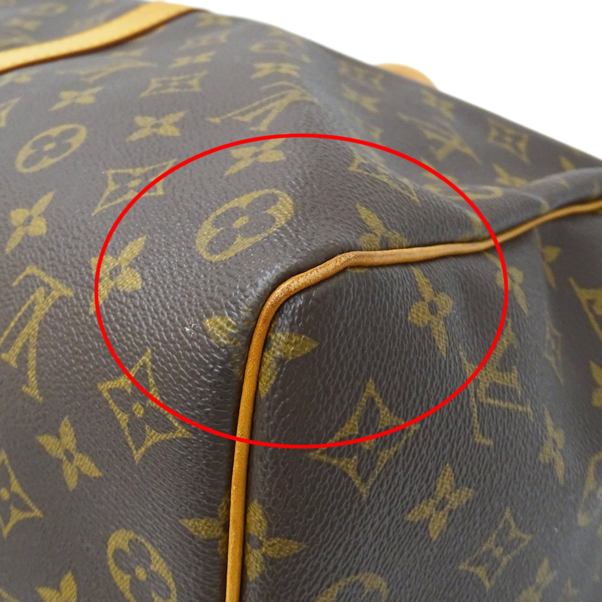 Louis Vuitton Louis Vuitton Handbag Monogram Women's Men's Brand Boston Bag Keepall 50 M41426 Brown Size ONE SIZE - 12 Thumbnail