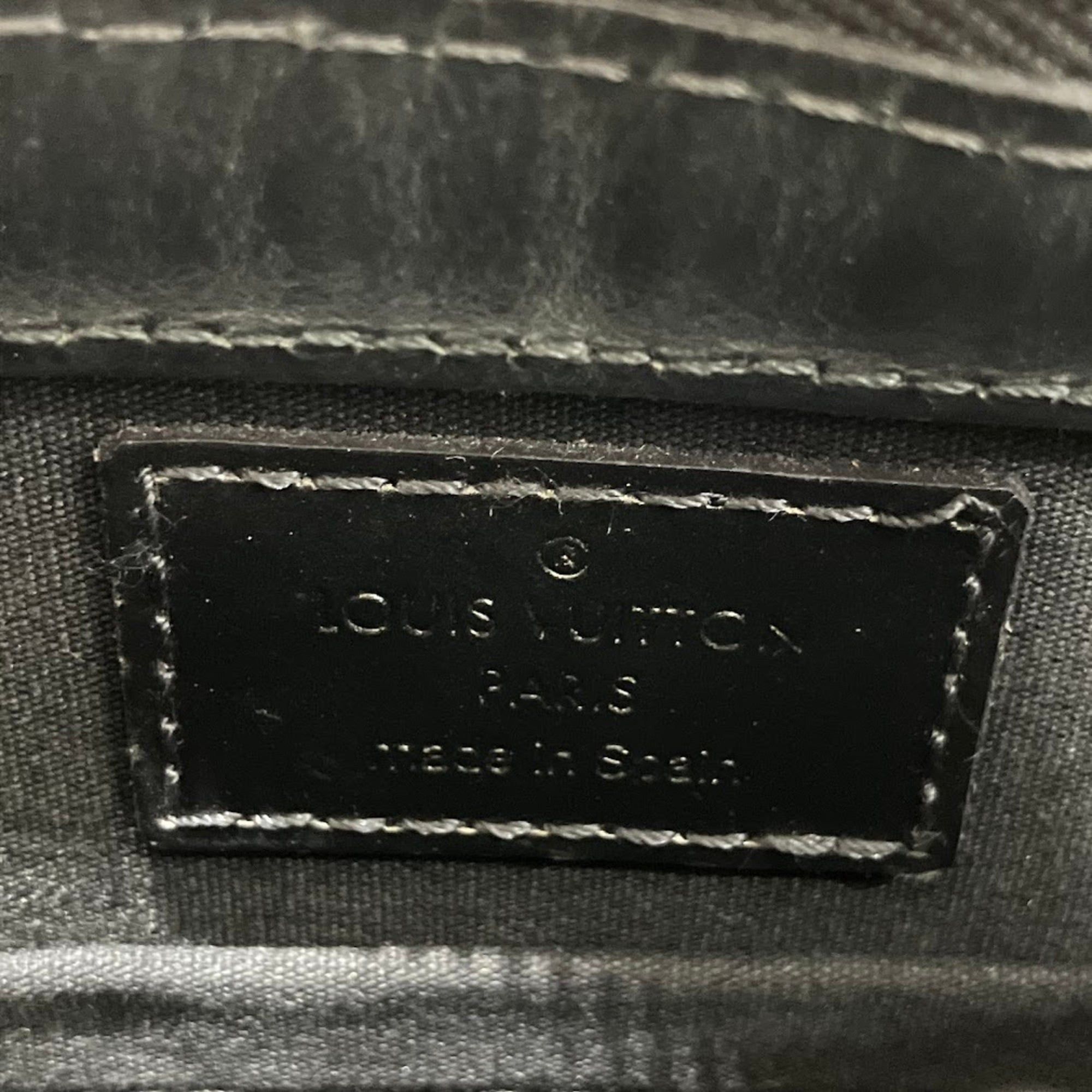 Louis Vuitton Louis Vuitton Monogram Mat Alston M55122 Black Shoulder Bag Size ONE SIZE - 10 Thumbnail