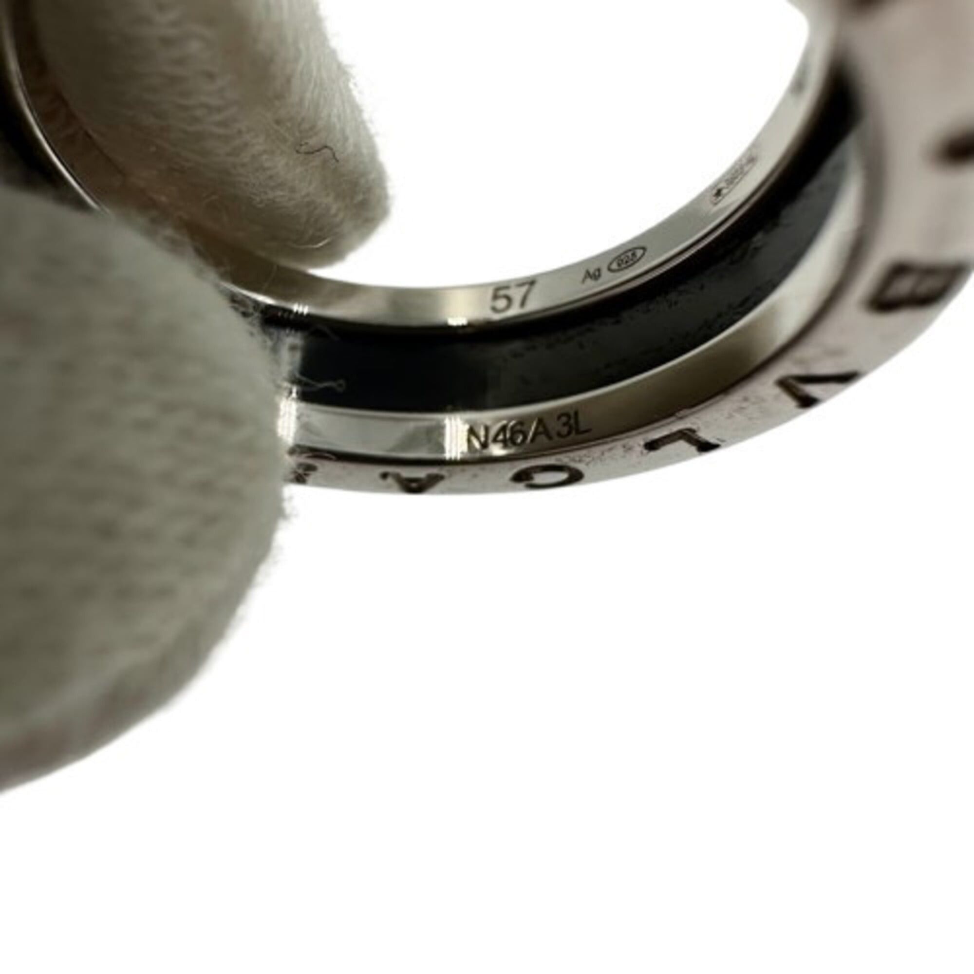 Bvlgari BVLGARI Save the Children Sterling Silver Ring Size ONE SIZE - 5 Thumbnail