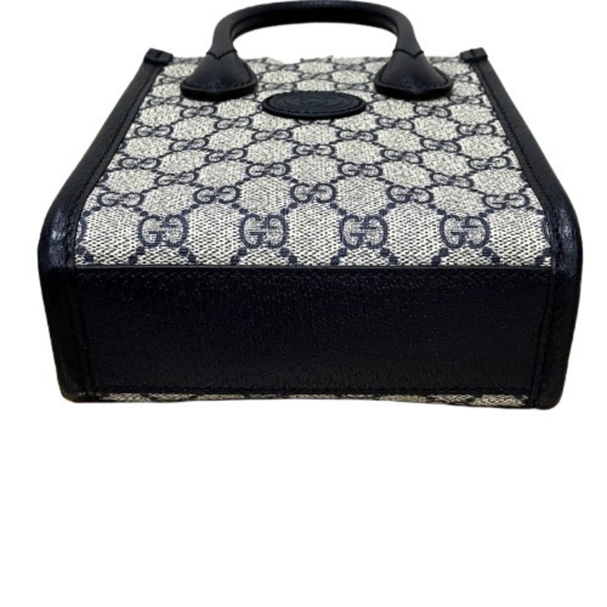 Gucci GUCCI GG Supreme Mini Tote Bag 671623 Handbag Size ONE SIZE - 3 Thumbnail