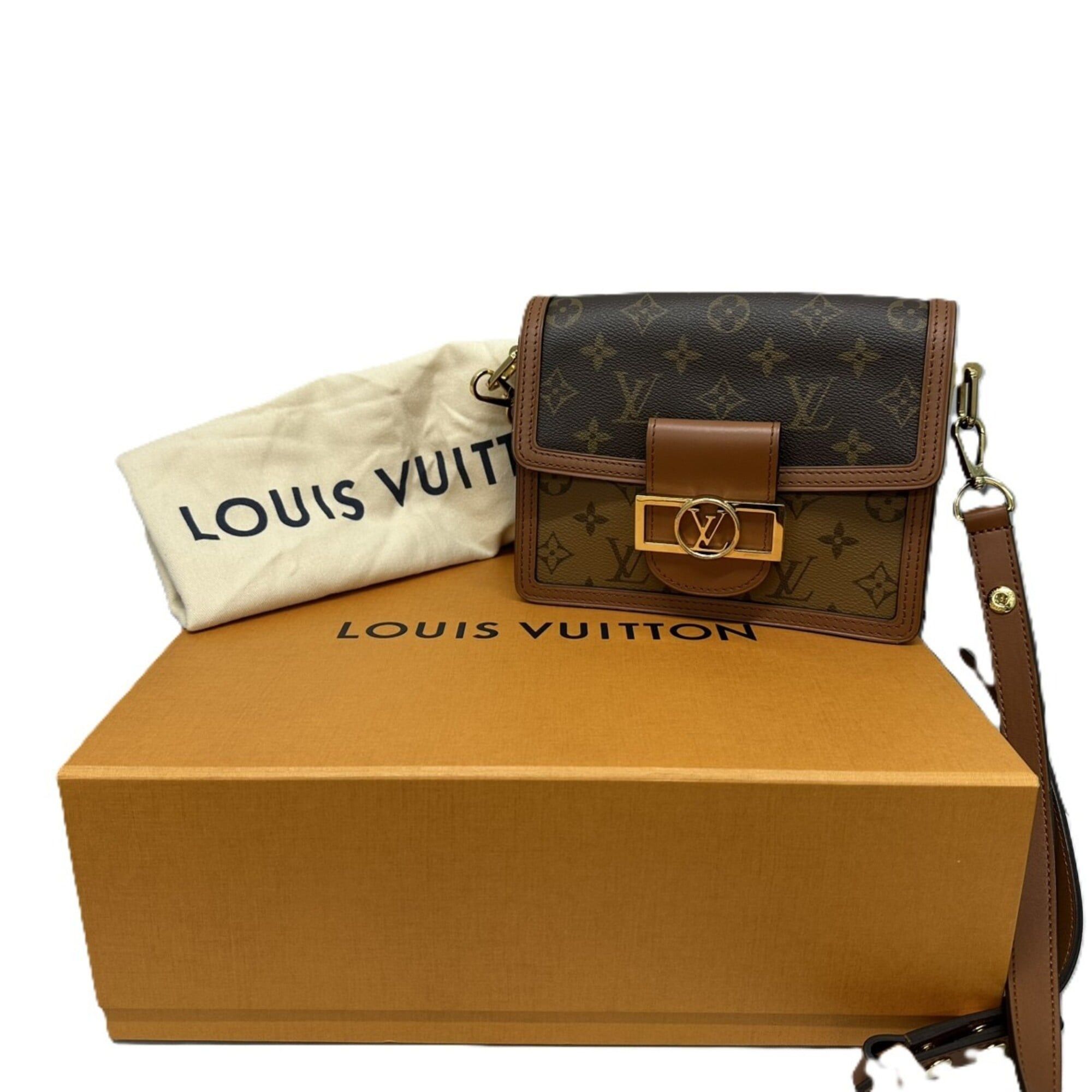 Louis Vuitton Louis Vuitton Monogram Reverse Dauphine MINI M45959 Shoulder Bag Size ONE SIZE - 10 Thumbnail