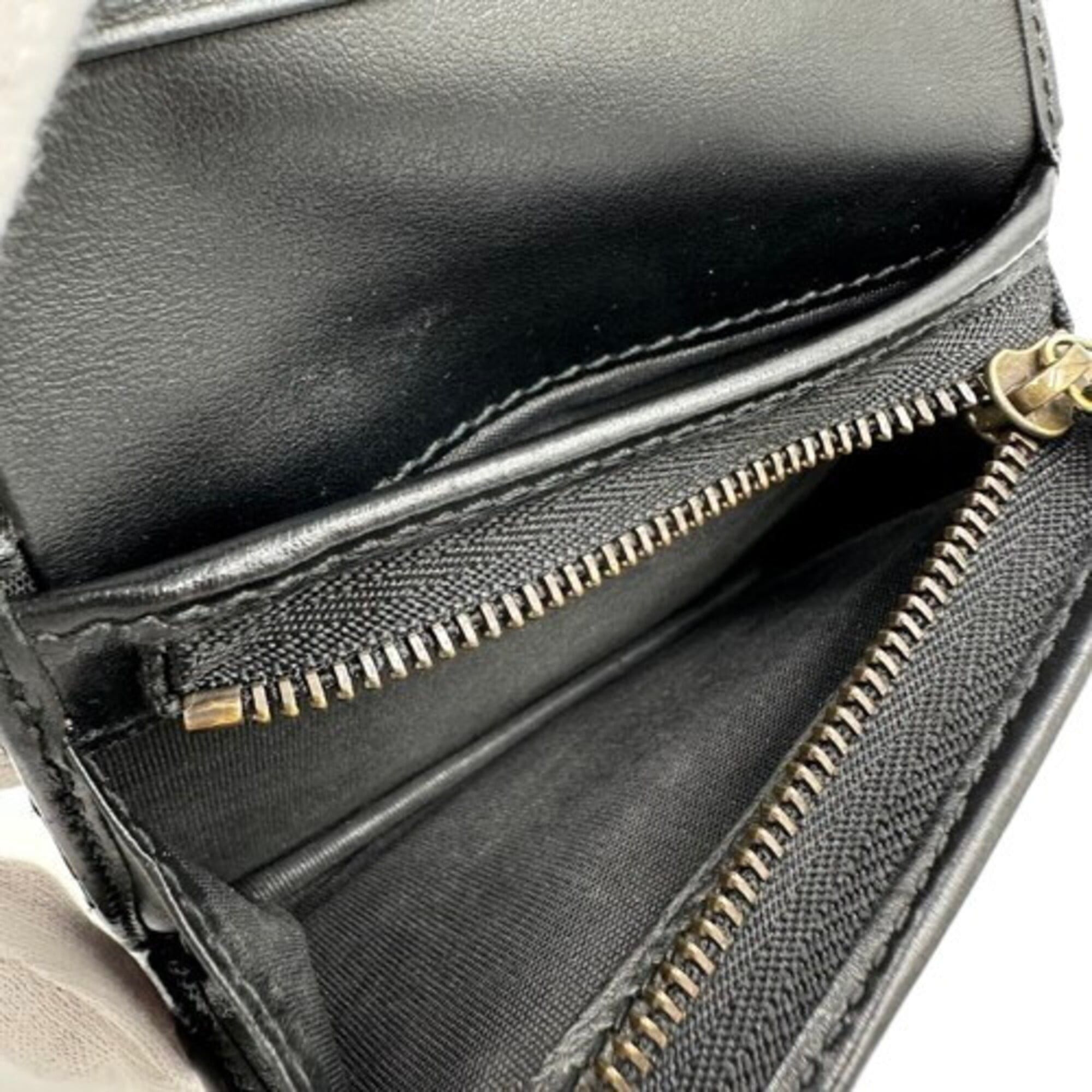 Gucci GUCCI GG Marmont Bi-fold Wallet 466492 Black Size ONE SIZE - 6 Thumbnail