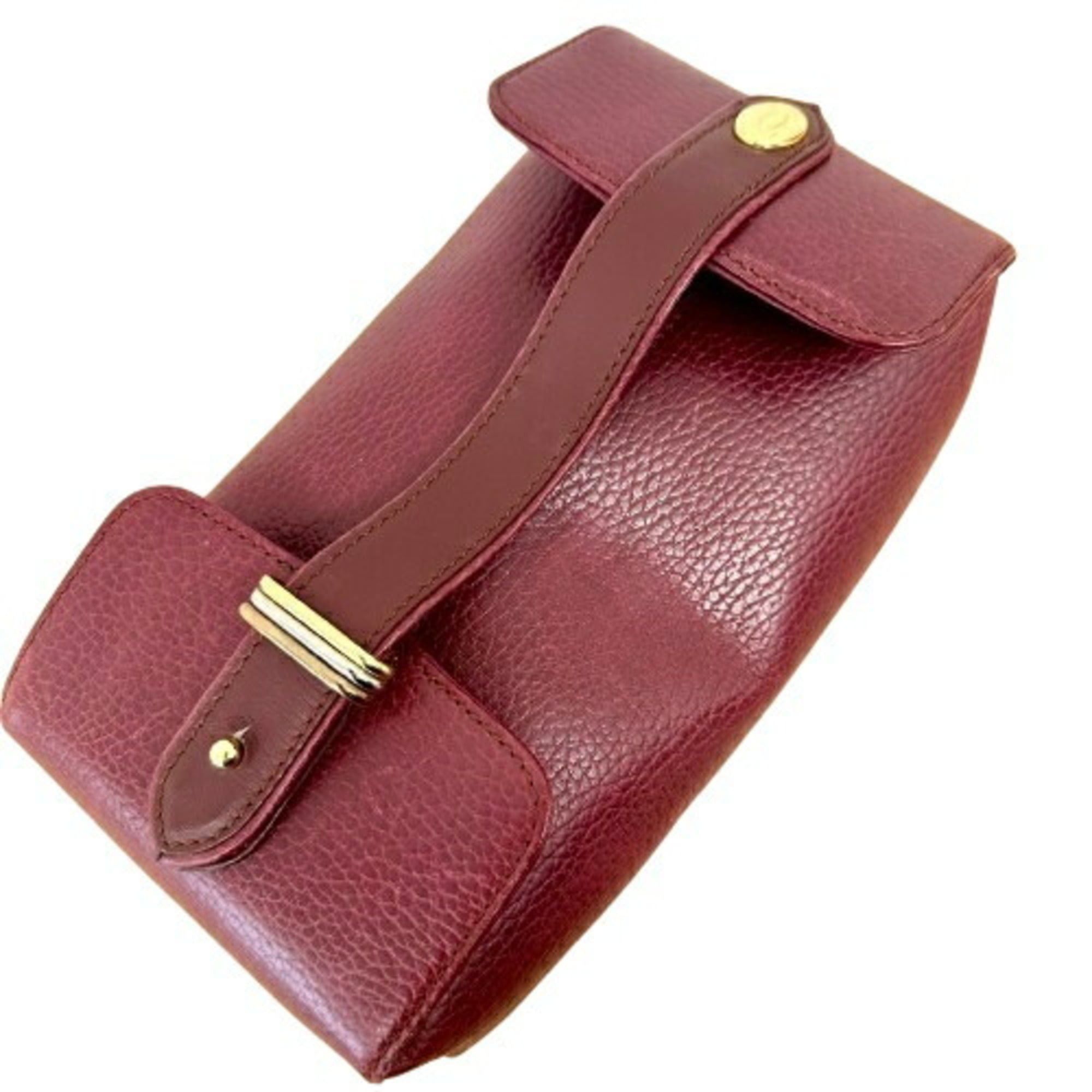 Cartier Cartier Trinity Vanity Bag, Must Line, Leather, Women's Size ONE SIZE - 7 Thumbnail