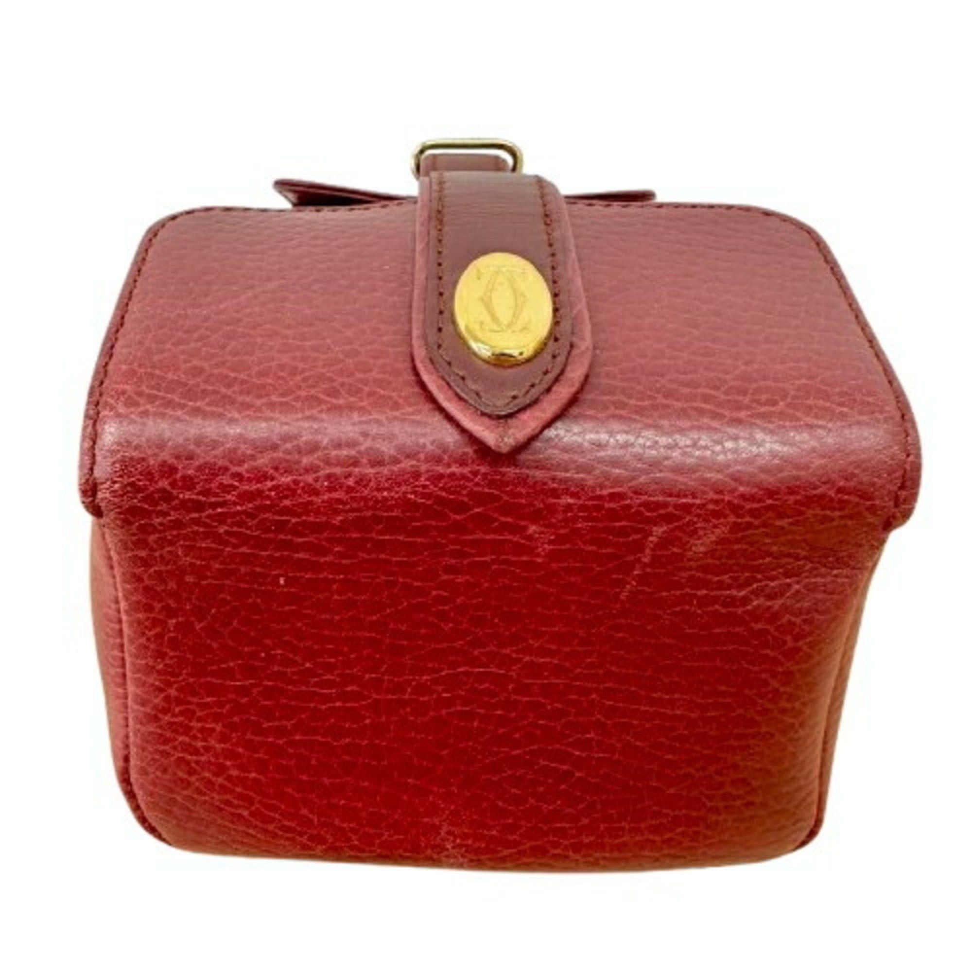Cartier Cartier Trinity Vanity Bag, Must Line, Leather, Women's Size ONE SIZE - 4 Thumbnail
