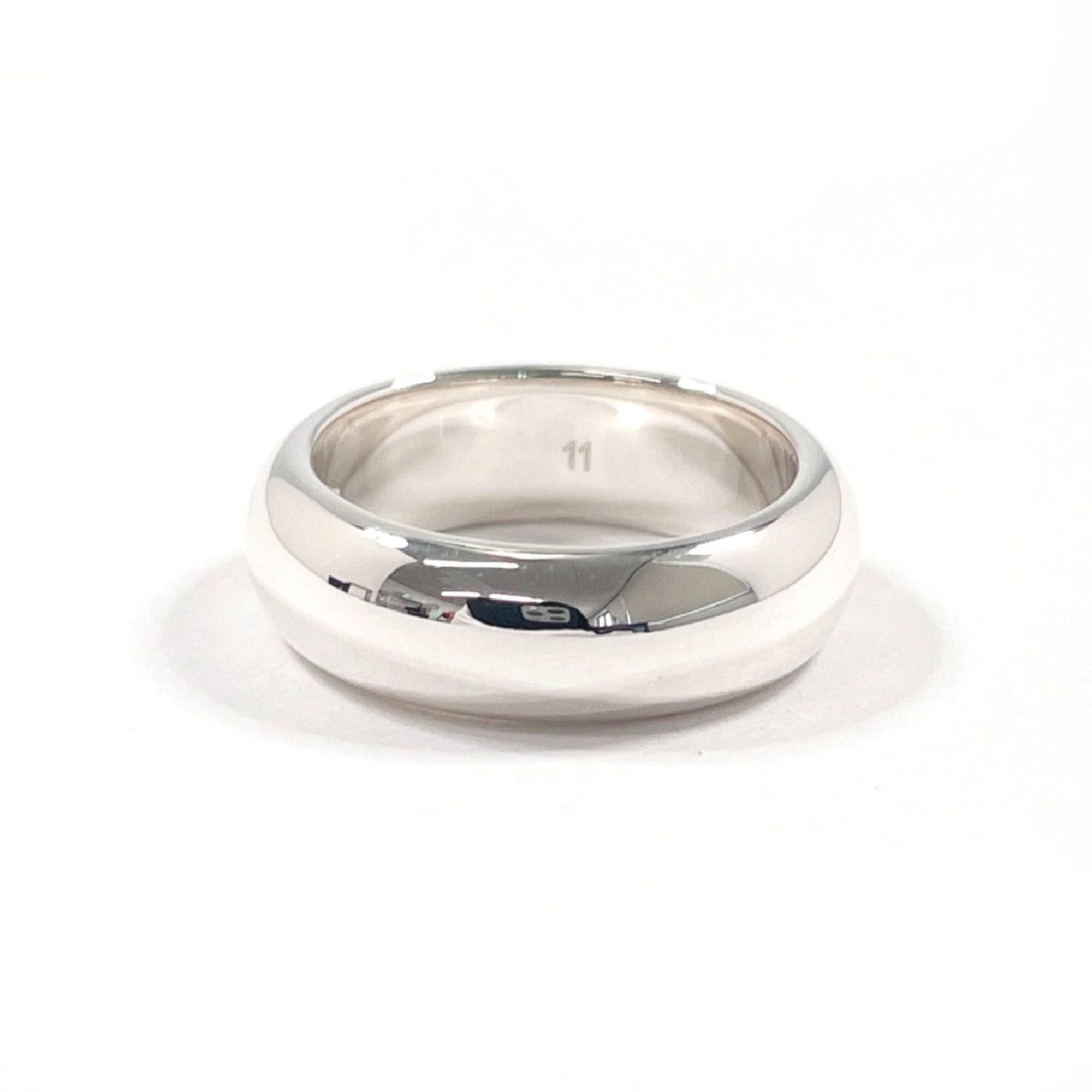 Gucci GUCCI logo ring, sterling silver (925), size 10, silver, women's. Size ONE SIZE - 2 Thumbnail