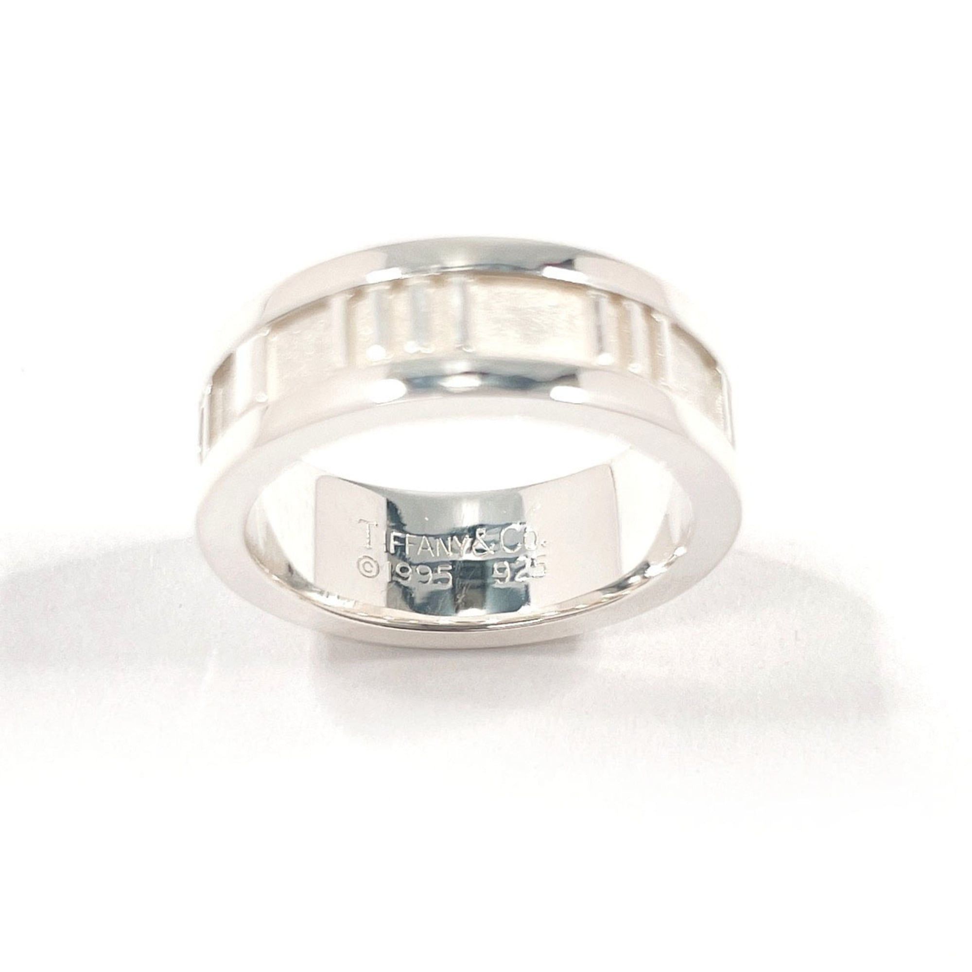 Tiffany & Co. TIFFANY&Co. Tiffany Atlas Ring, Sterling Silver 925, Size 8.5cm, Women's Size ONE SIZE - 3 Thumbnail