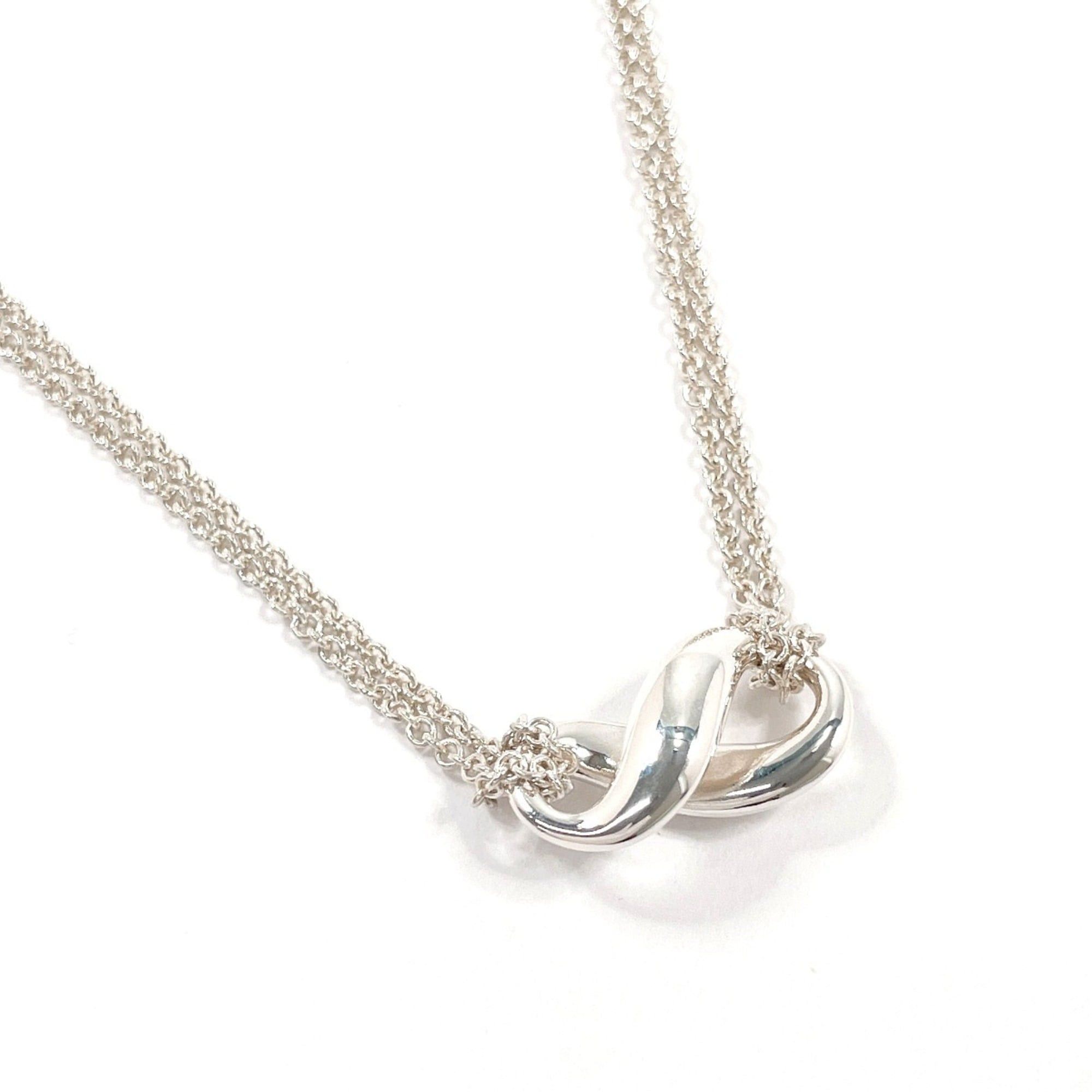 Tiffany & Co. TIFFANY&Co. Tiffany Infinity Necklace, Sterling Silver 925, Silver, Women's Size ONE SIZE - 2 Thumbnail