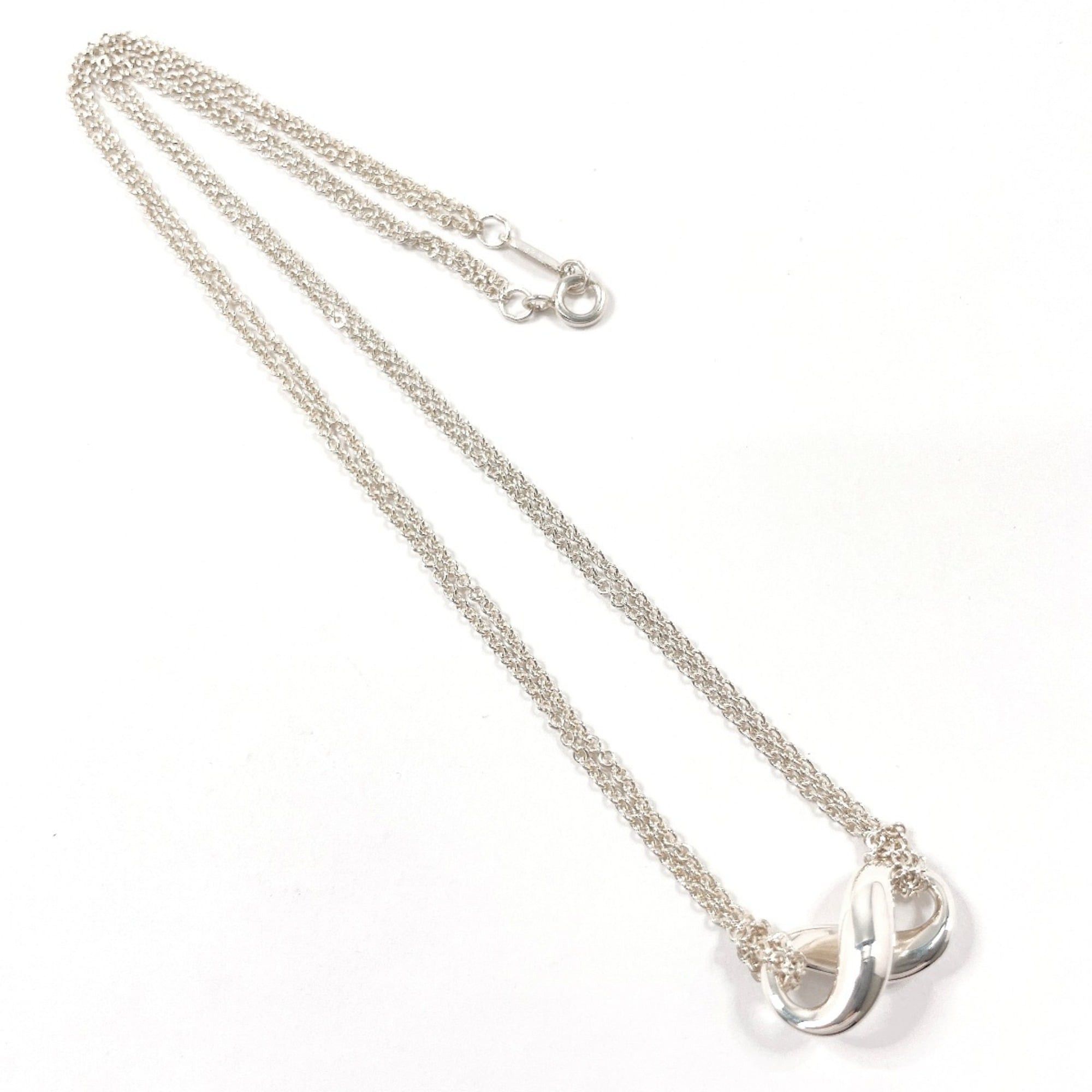 Tiffany & Co. TIFFANY&Co. Tiffany Infinity Necklace, Sterling Silver 925, Silver, Women's Size ONE SIZE - 3 Thumbnail