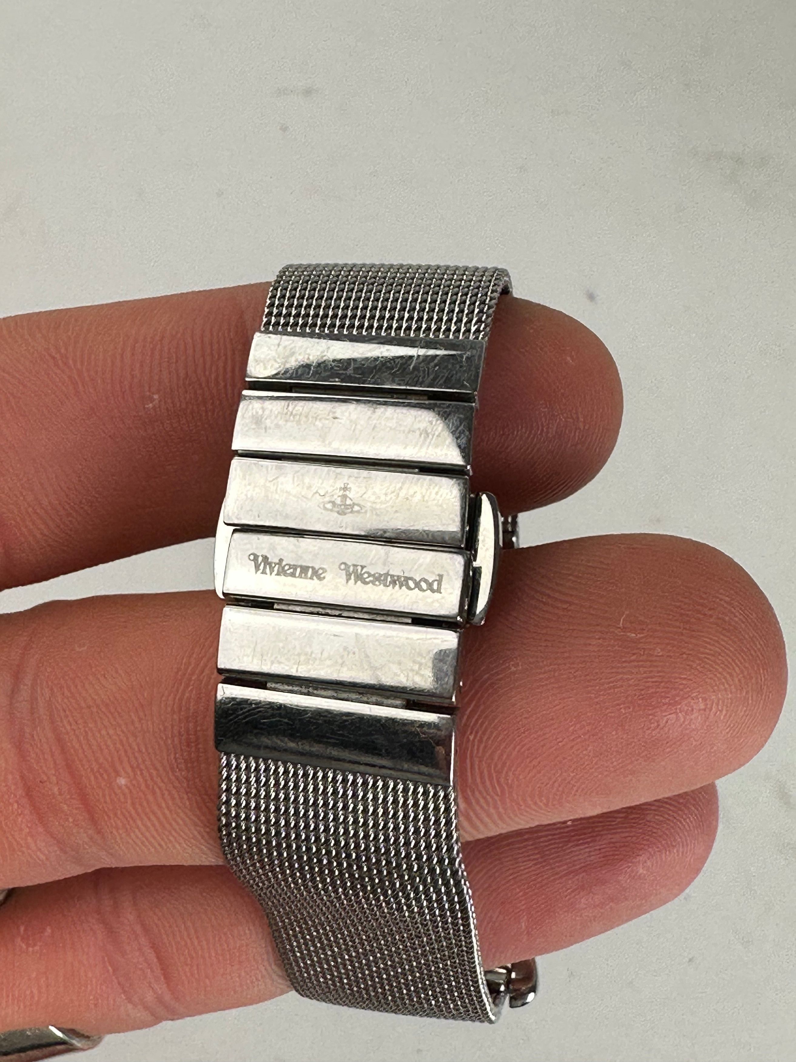 Vivienne Westwood Vintage Steel Quartz Watch Silver Size ONE SIZE - 10 Thumbnail
