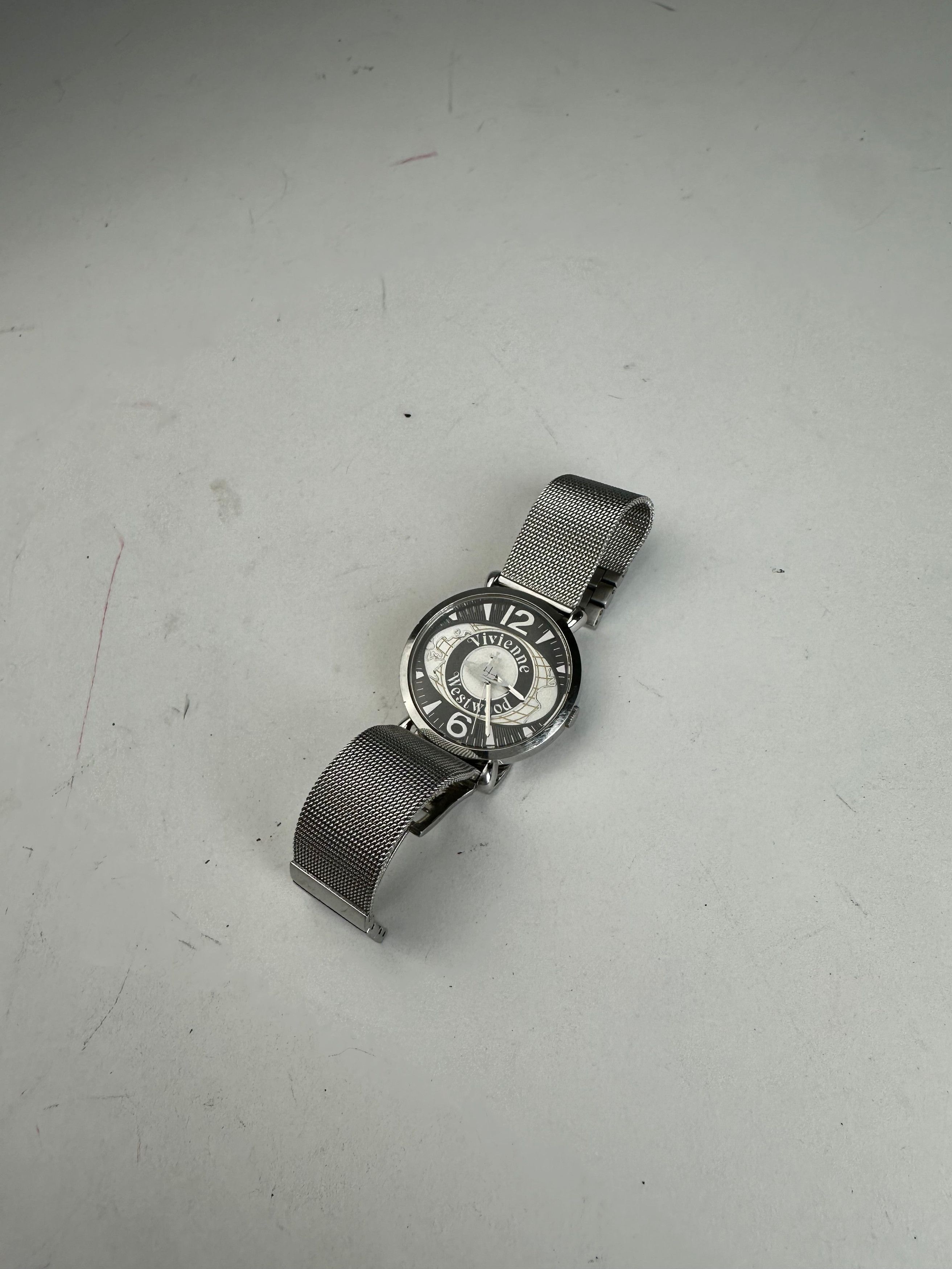 Vivienne Westwood Vintage Steel Quartz Watch Silver Size ONE SIZE - 2 Thumbnail