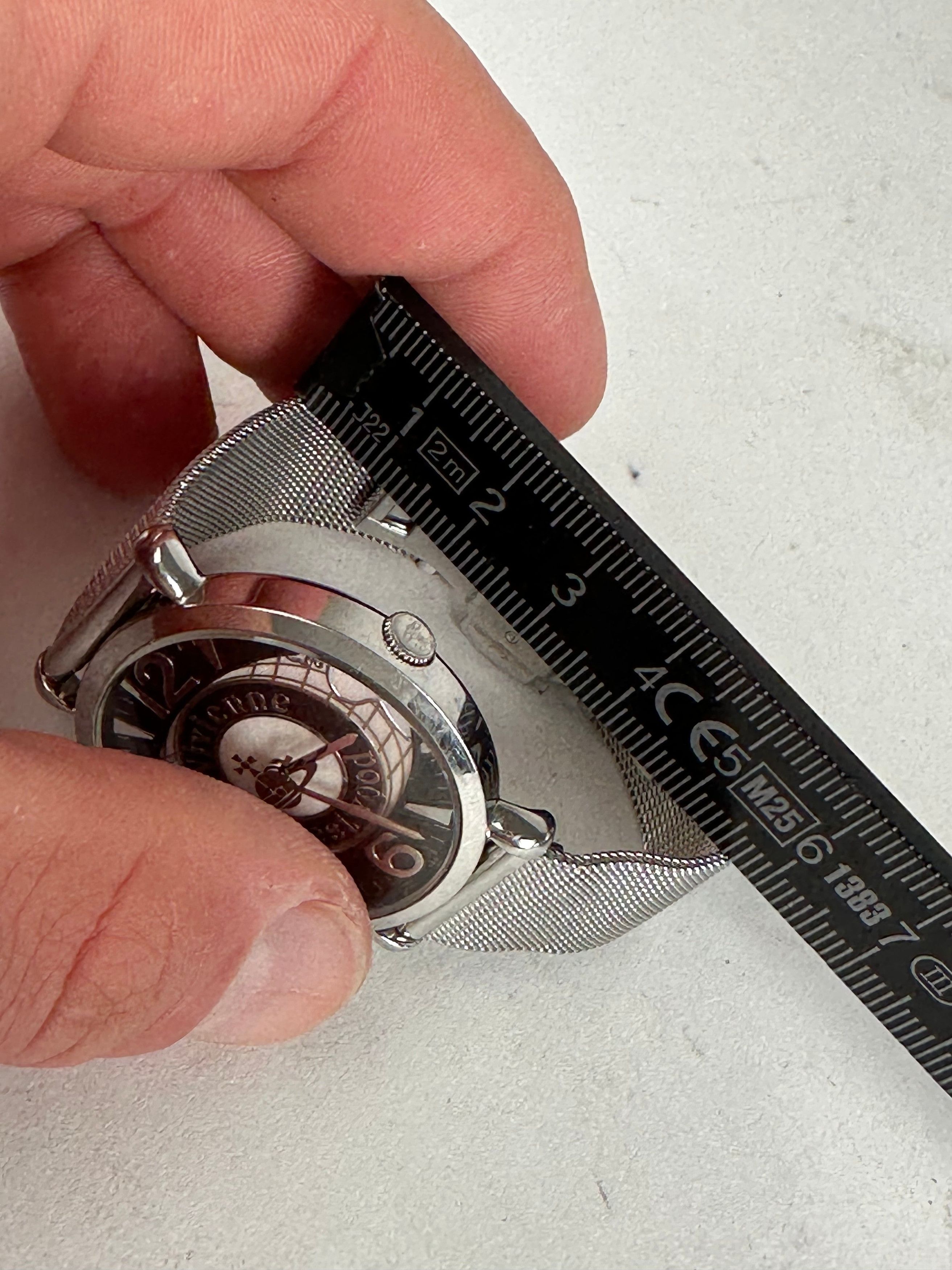 Vivienne Westwood Vintage Steel Quartz Watch Silver Size ONE SIZE - 11 Thumbnail