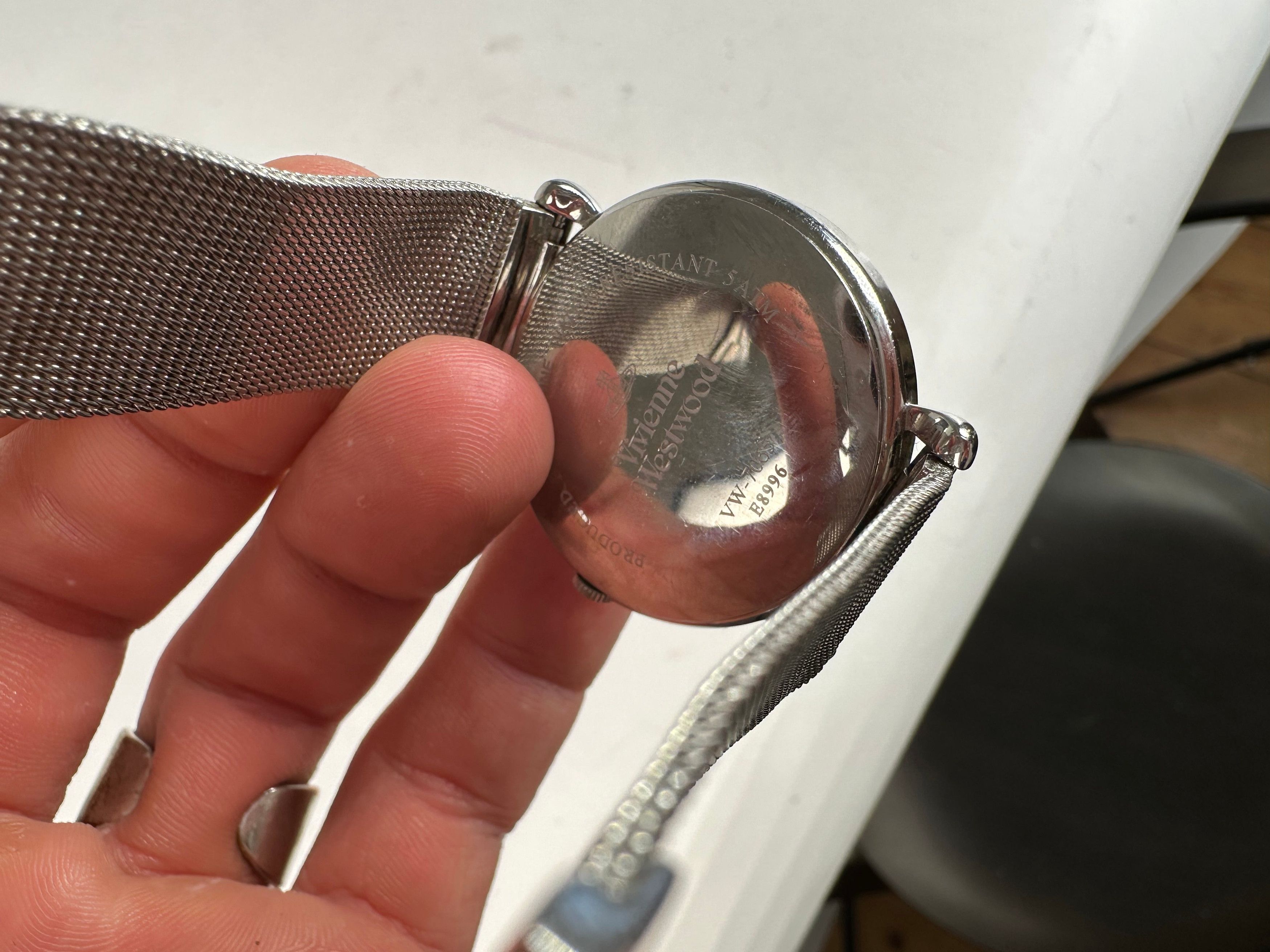 Vivienne Westwood Vintage Steel Quartz Watch Silver Size ONE SIZE - 8 Thumbnail