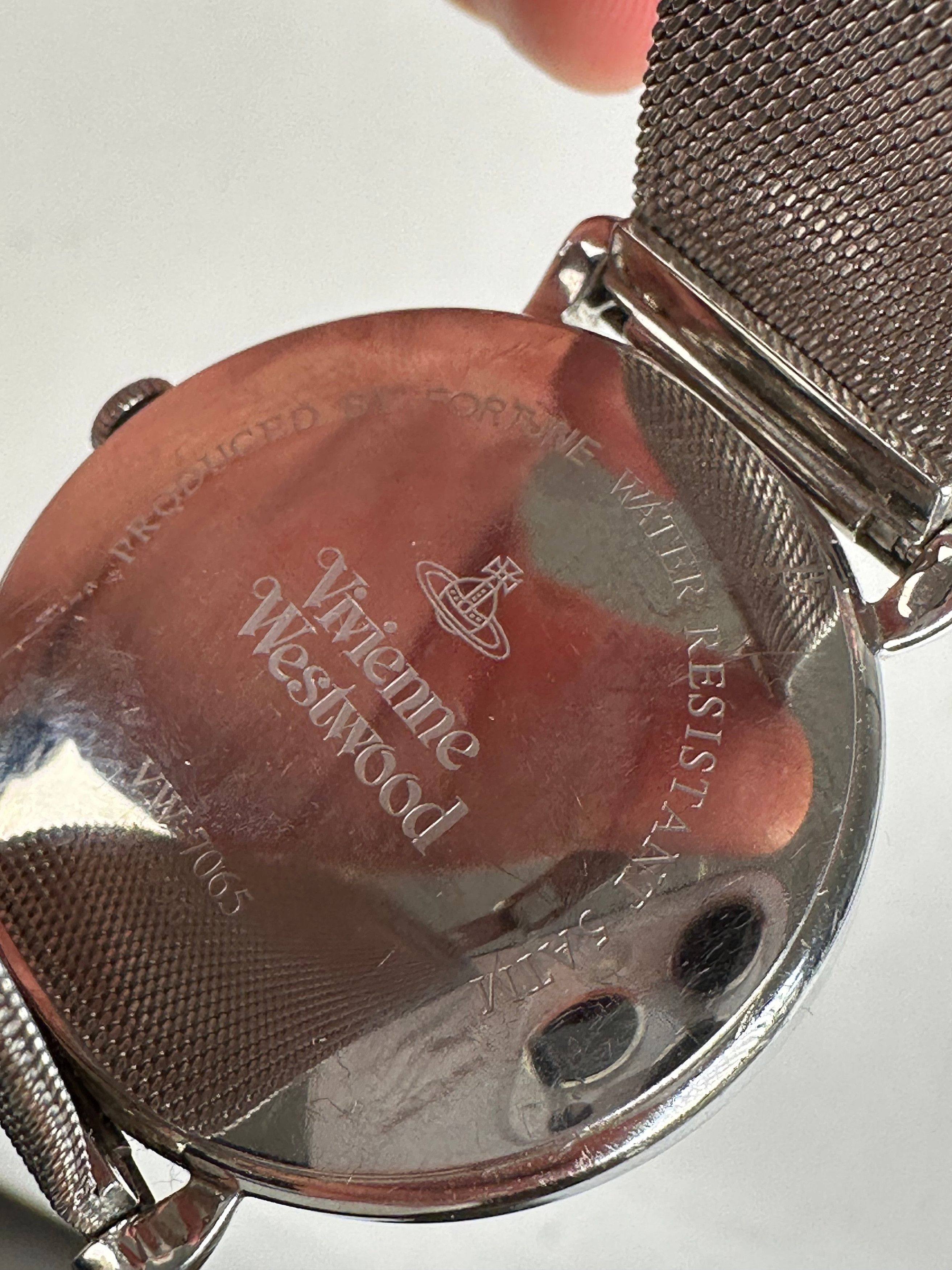 Vivienne Westwood Vintage Steel Quartz Watch Silver Size ONE SIZE - 9 Thumbnail