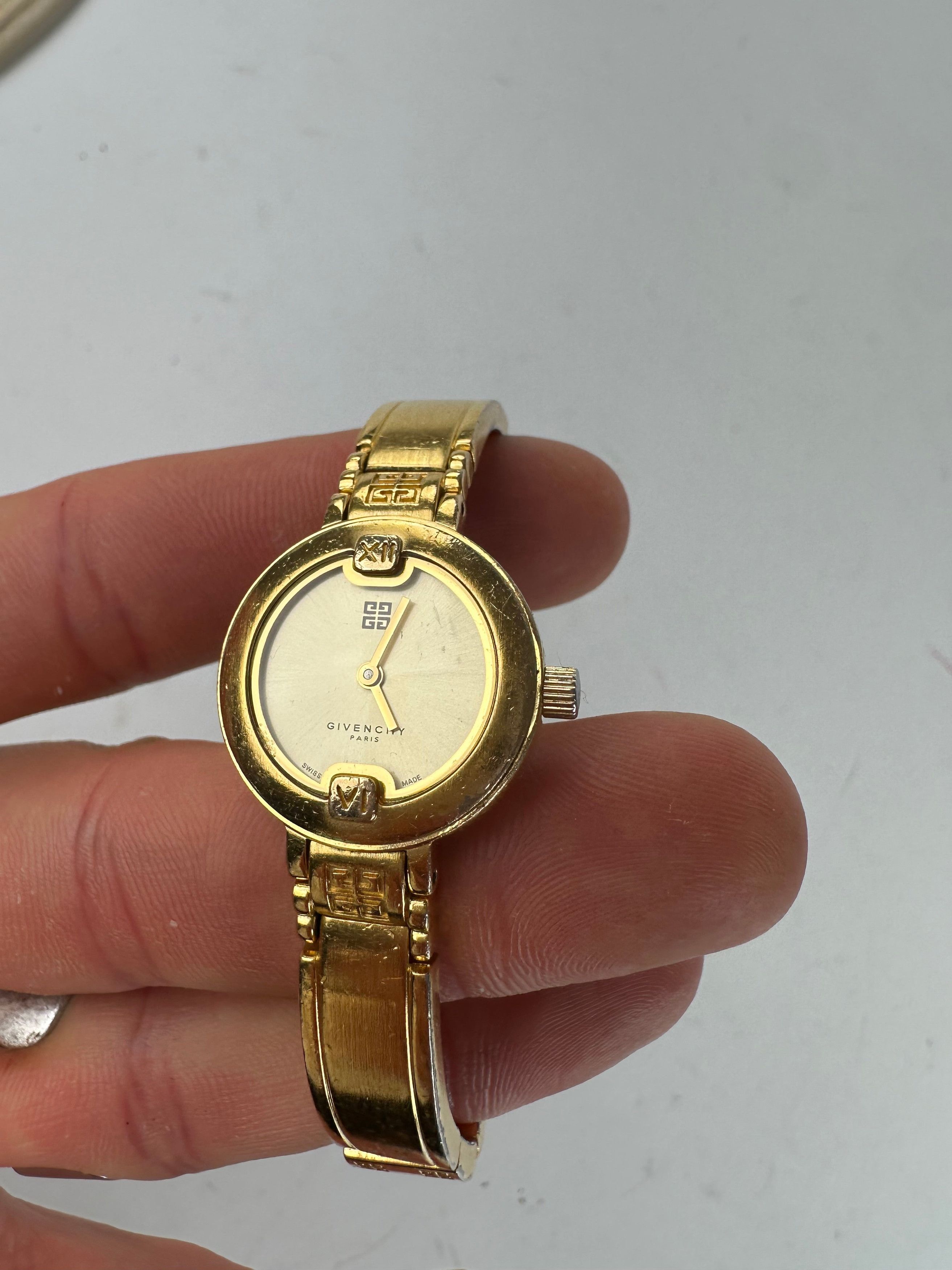 Givenchy Vintage 4G Gold Plated Quartz Watch Gold Size ONE SIZE - 4 Thumbnail