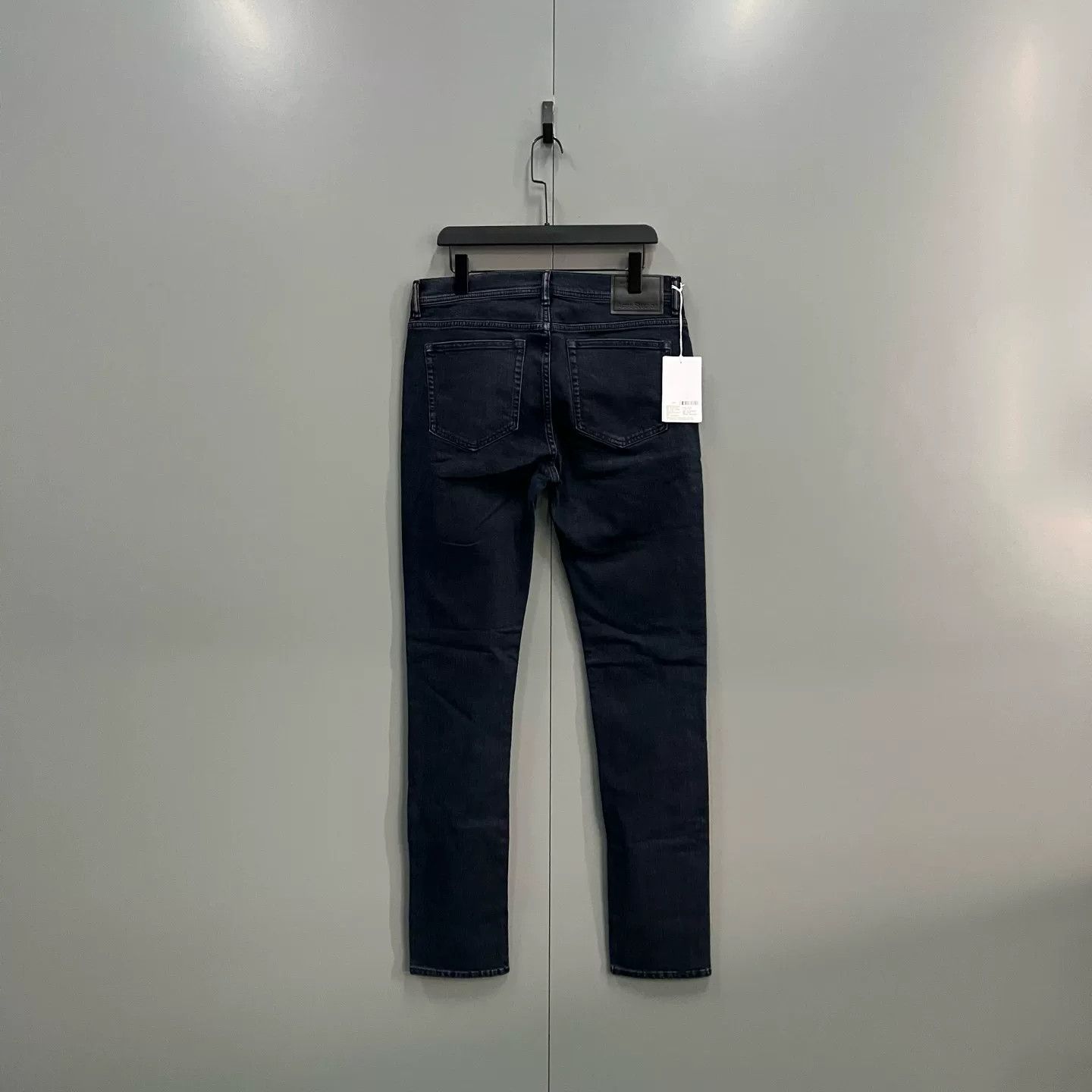 Acne Studios Acne Studios North Blue Black Straight Jeans 31 Size US 31 - 3 Thumbnail