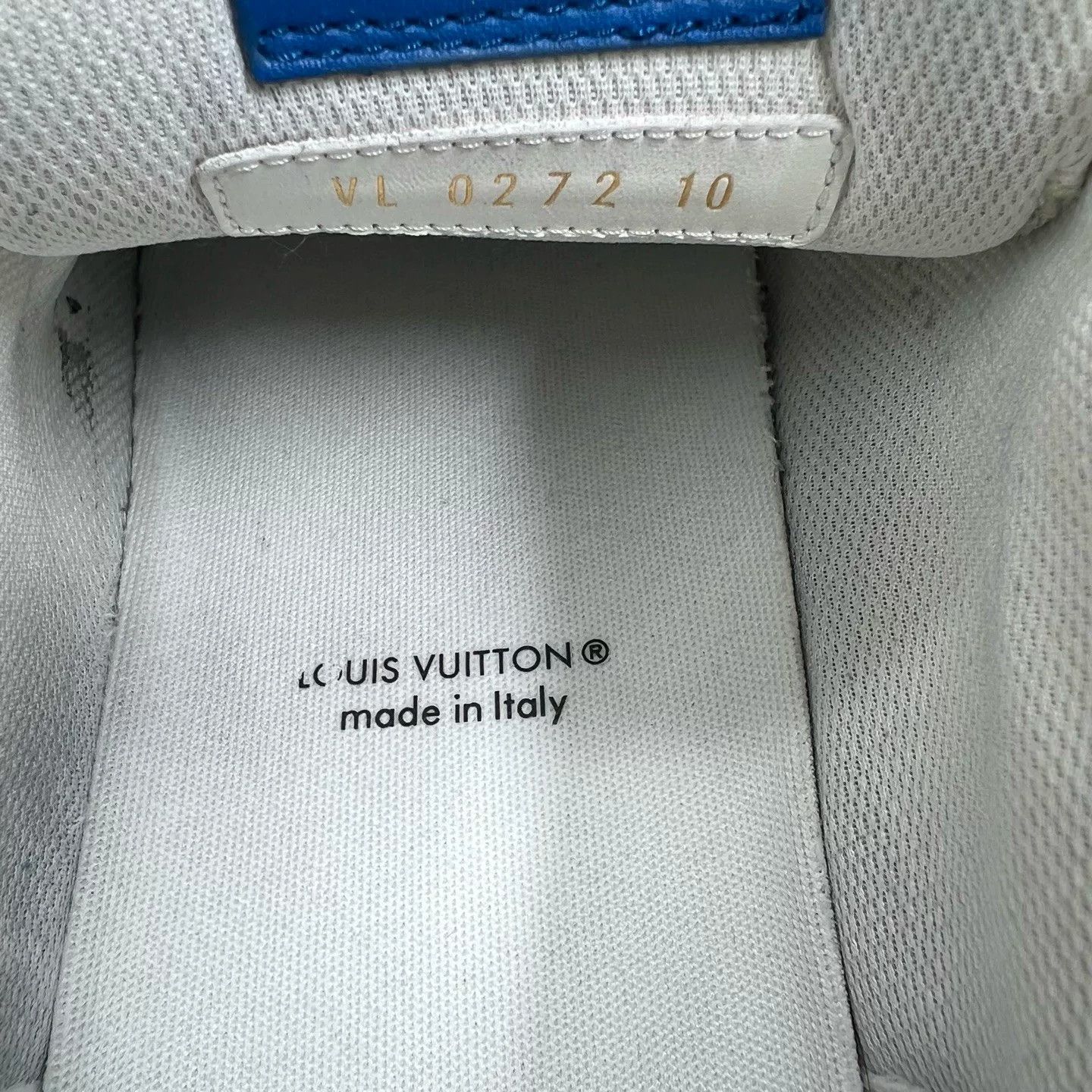 Louis Vuitton Louis Vuitton Monogram Trainer Sneakers Blue Size 11 Size US 11 / EU 44 - 8 Thumbnail