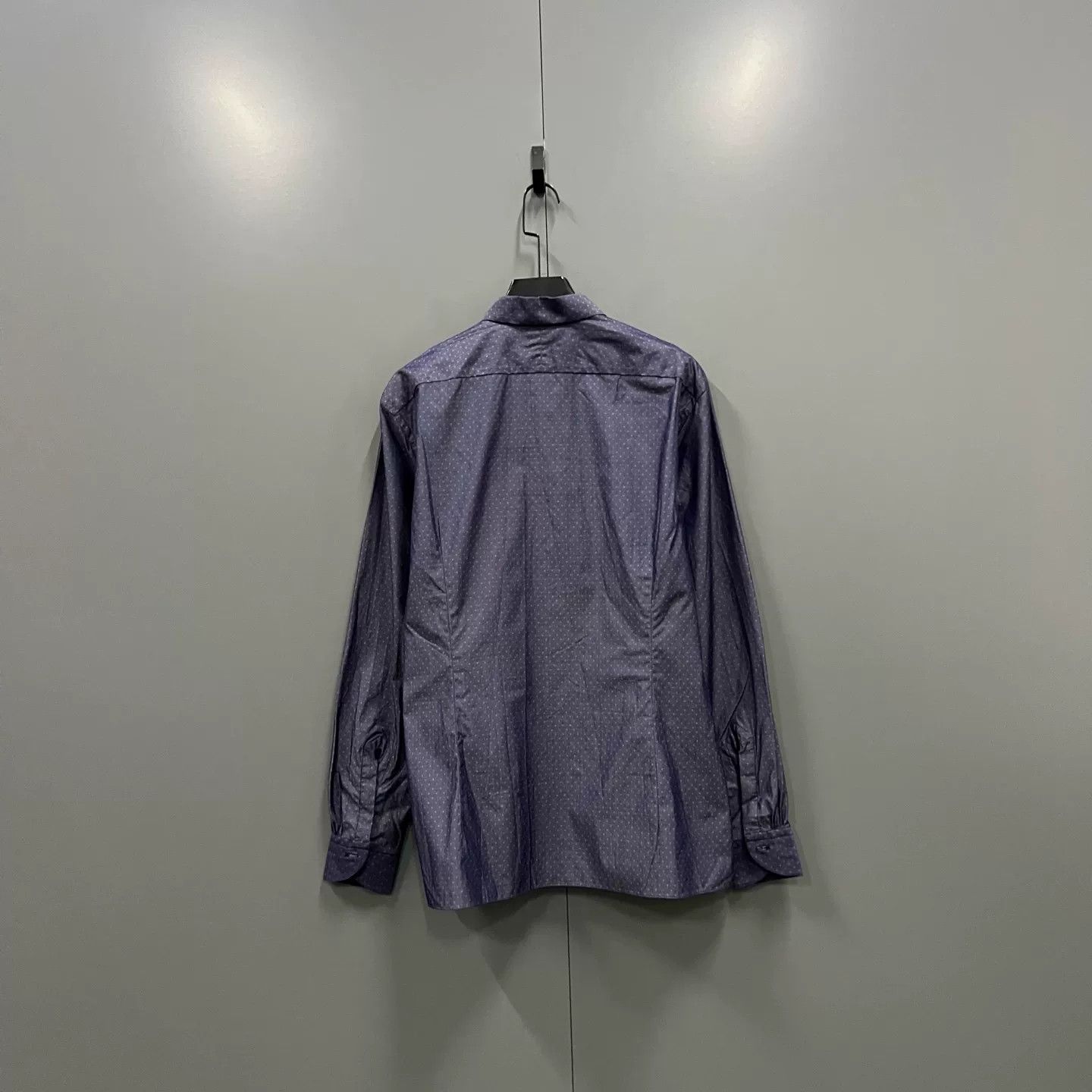 Z Zegna Zegna Polka Dot Pattern Button Up Shirt Size L Size US L / EU 52-54 / 3 - 3 Thumbnail