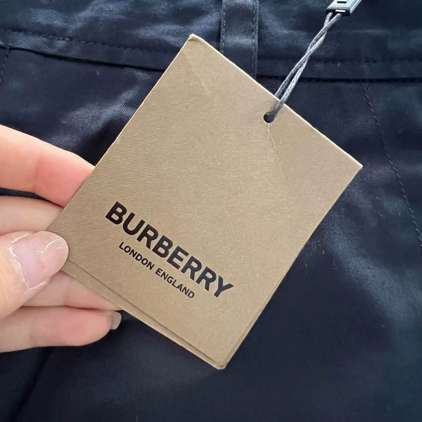 Burberry Burberry Solid Straight Chino Shorts EU 46 Size US 30 / EU 46 - 6 Thumbnail