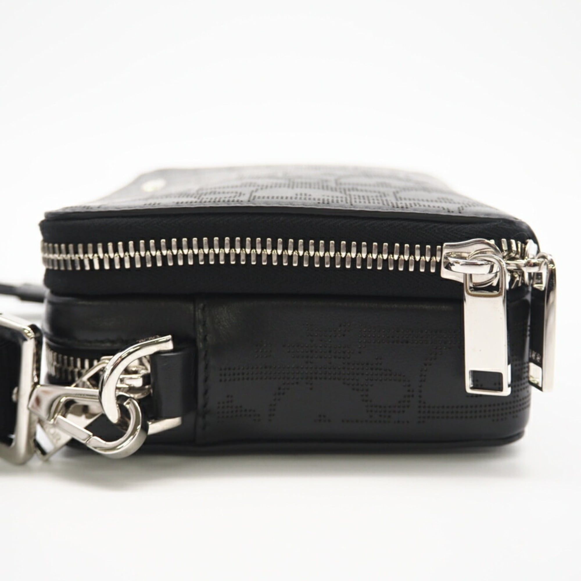 Dior Christian Dior Dior Oblique Galaxy Leather Shoulder Bag 2ESBC119VPD Black for Women Size ONE SIZE - 4 Thumbnail