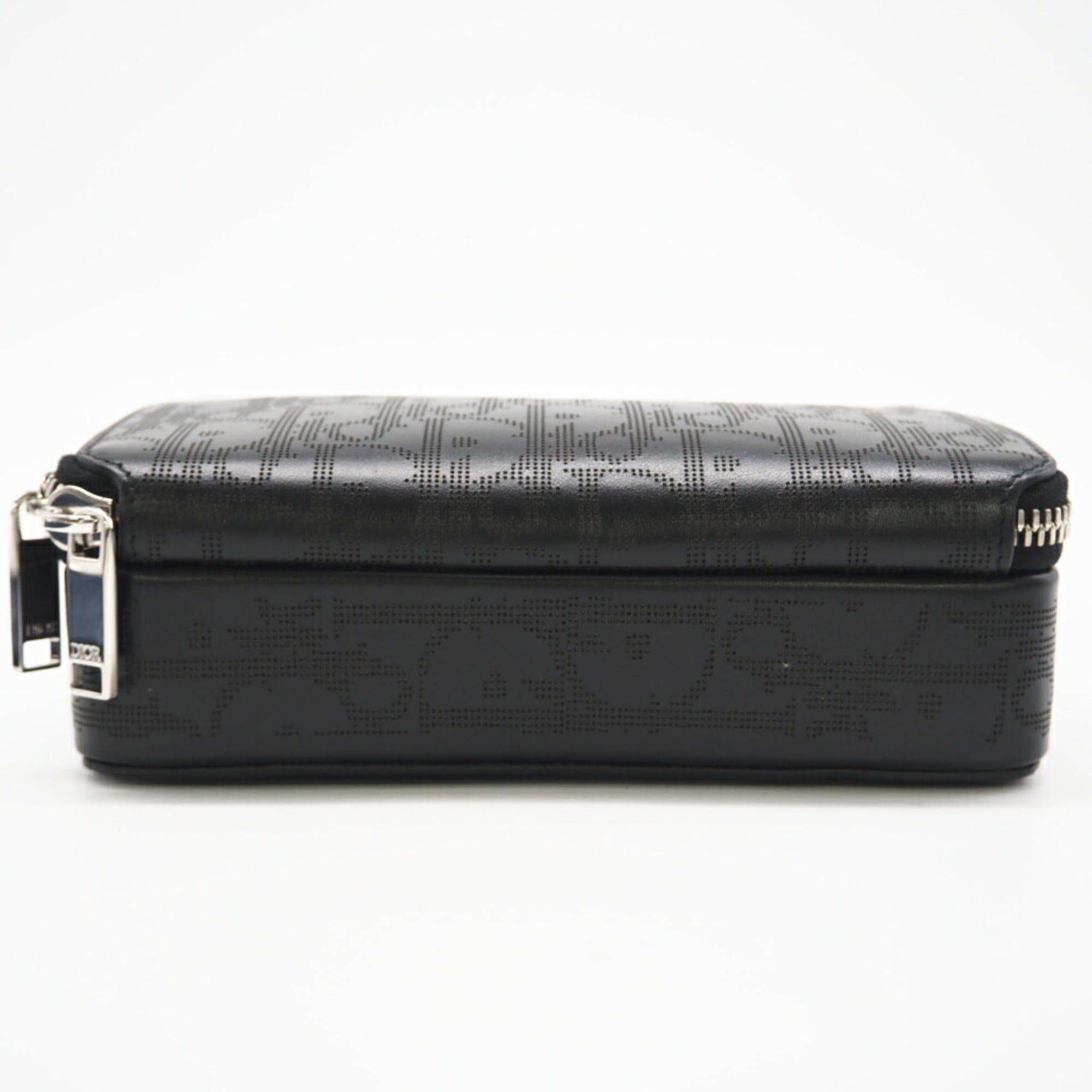 Dior Christian Dior Dior Oblique Galaxy Leather Shoulder Bag 2ESBC119VPD Black for Women Size ONE SIZE - 7 Thumbnail