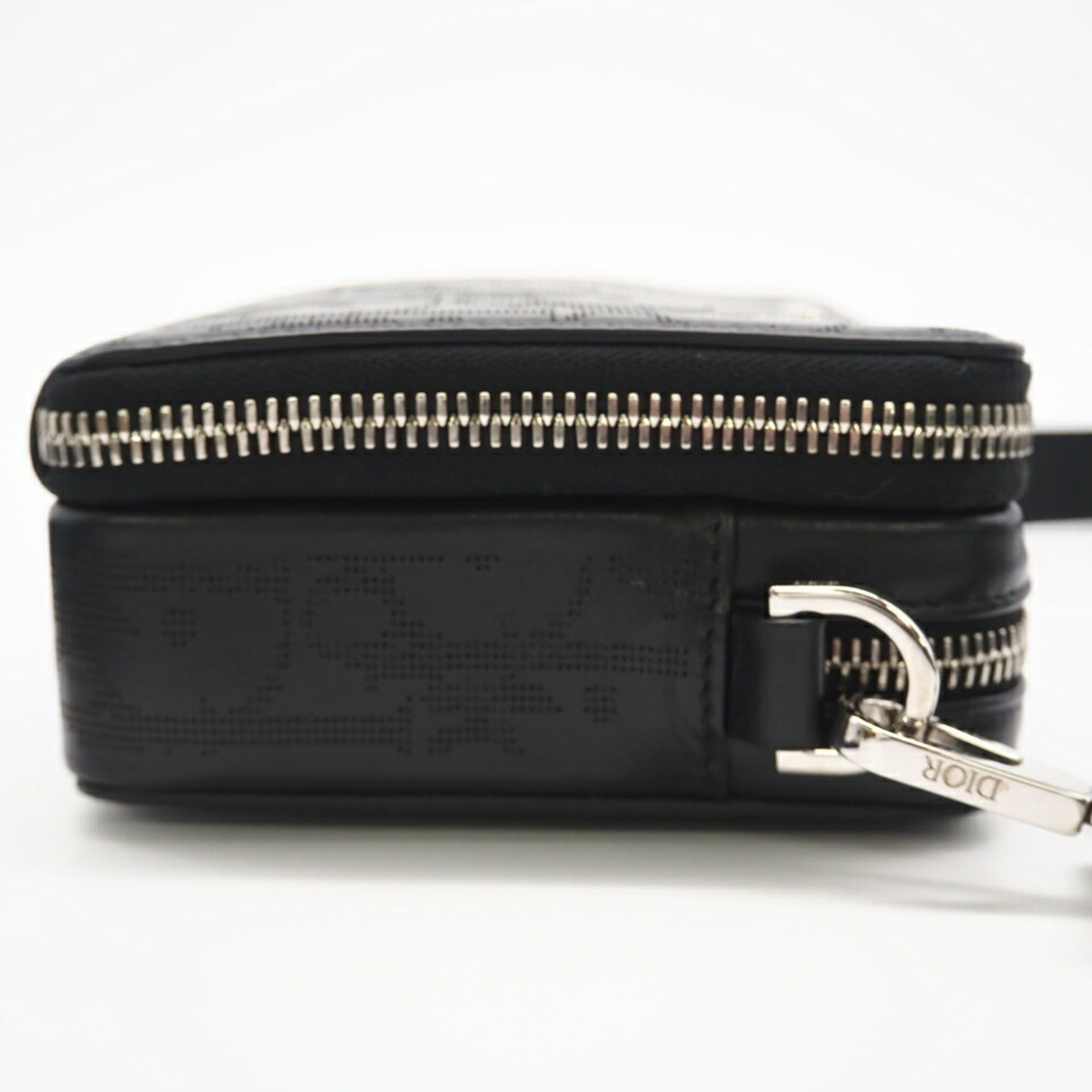 Dior Christian Dior Dior Oblique Galaxy Leather Shoulder Bag 2ESBC119VPD Black for Women Size ONE SIZE - 5 Thumbnail
