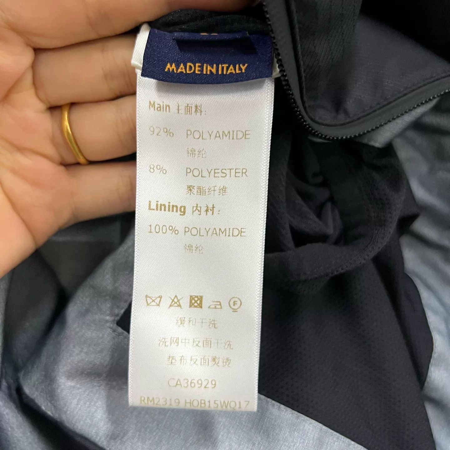 Louis Vuitton Louis Vuitton Lv Frequency Embroidered Jacket Size 52 Size US L / EU 52-54 / 3 - 5 Thumbnail