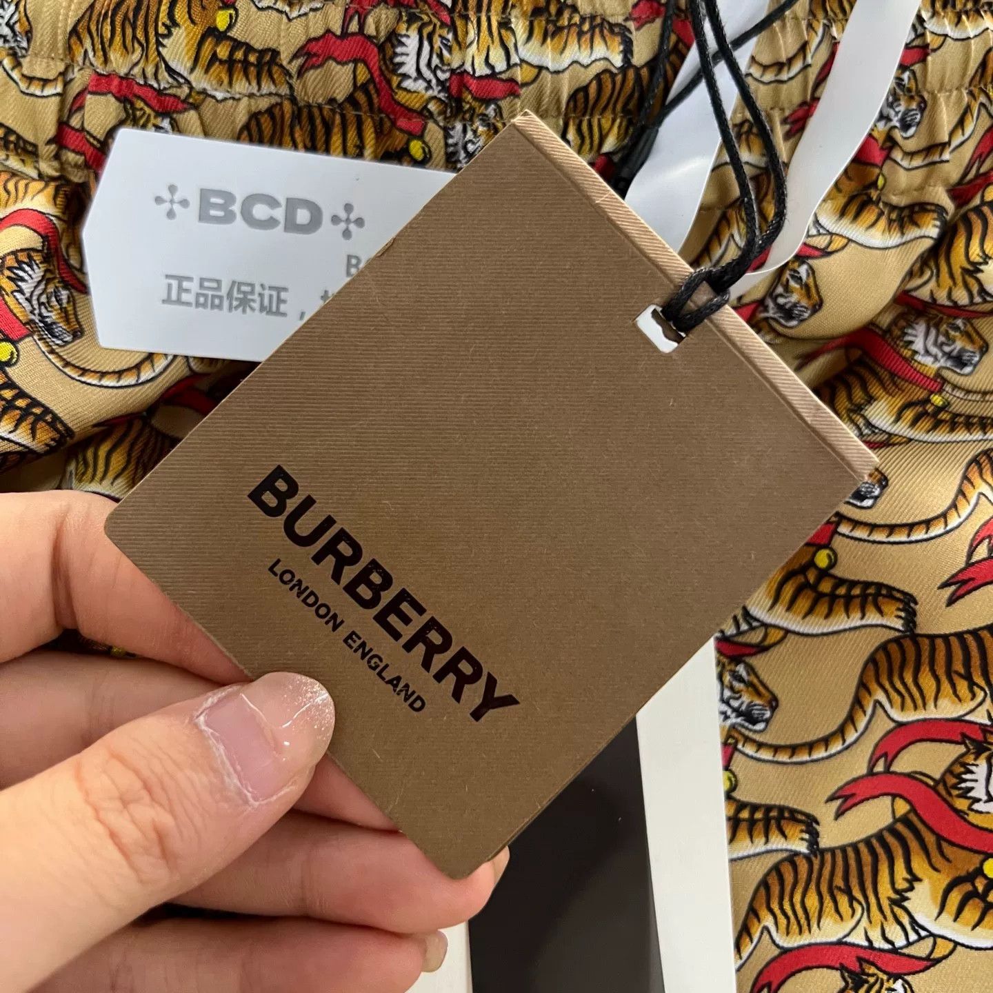 Burberry Burberry Tiger Print Silk Shorts XS Size US 28 / EU 44 - 5 Thumbnail