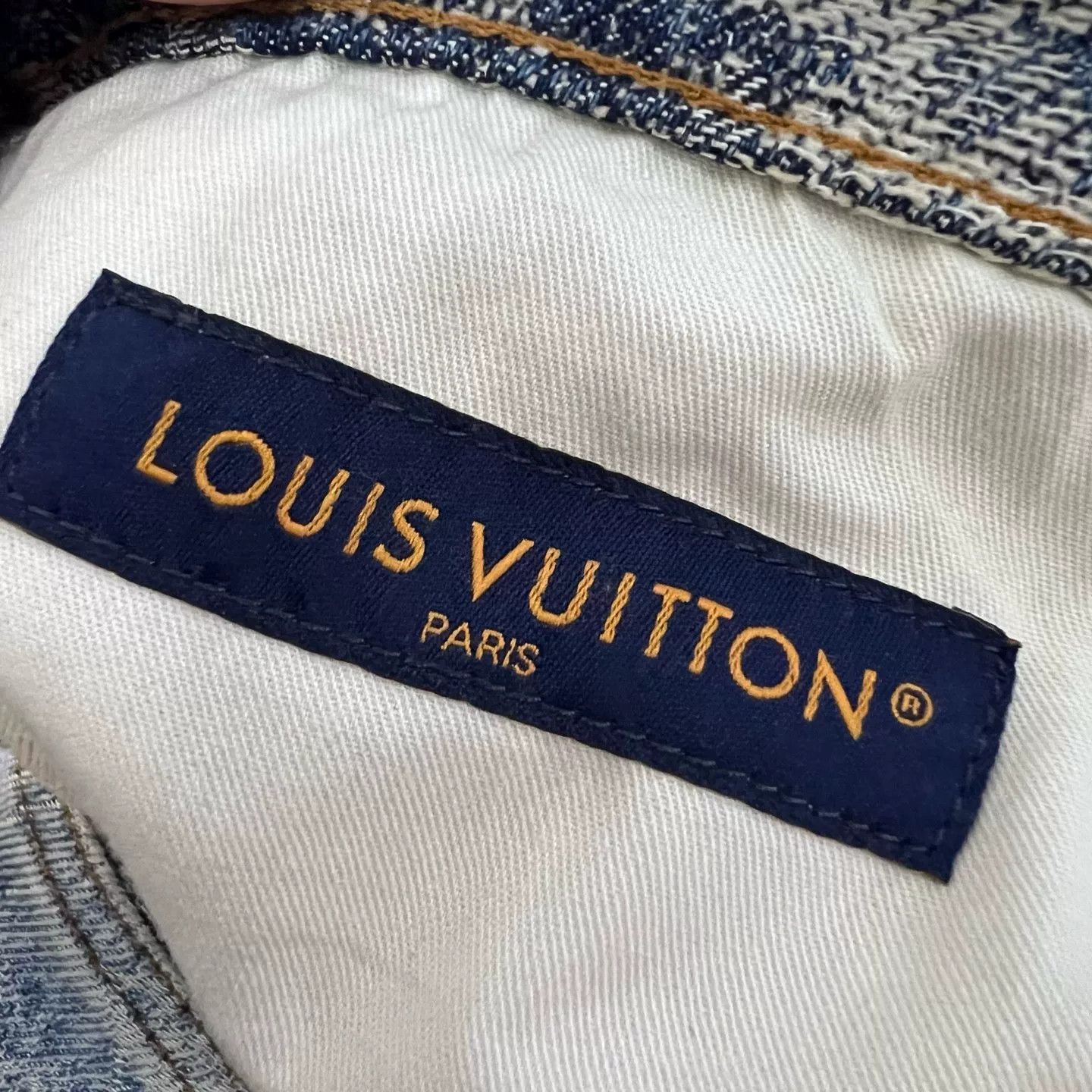 Louis Vuitton Louis Vuitton Monogram Tie-Dye Straight Denim Pants 32 Size US 32 / EU 48 - 4 Thumbnail