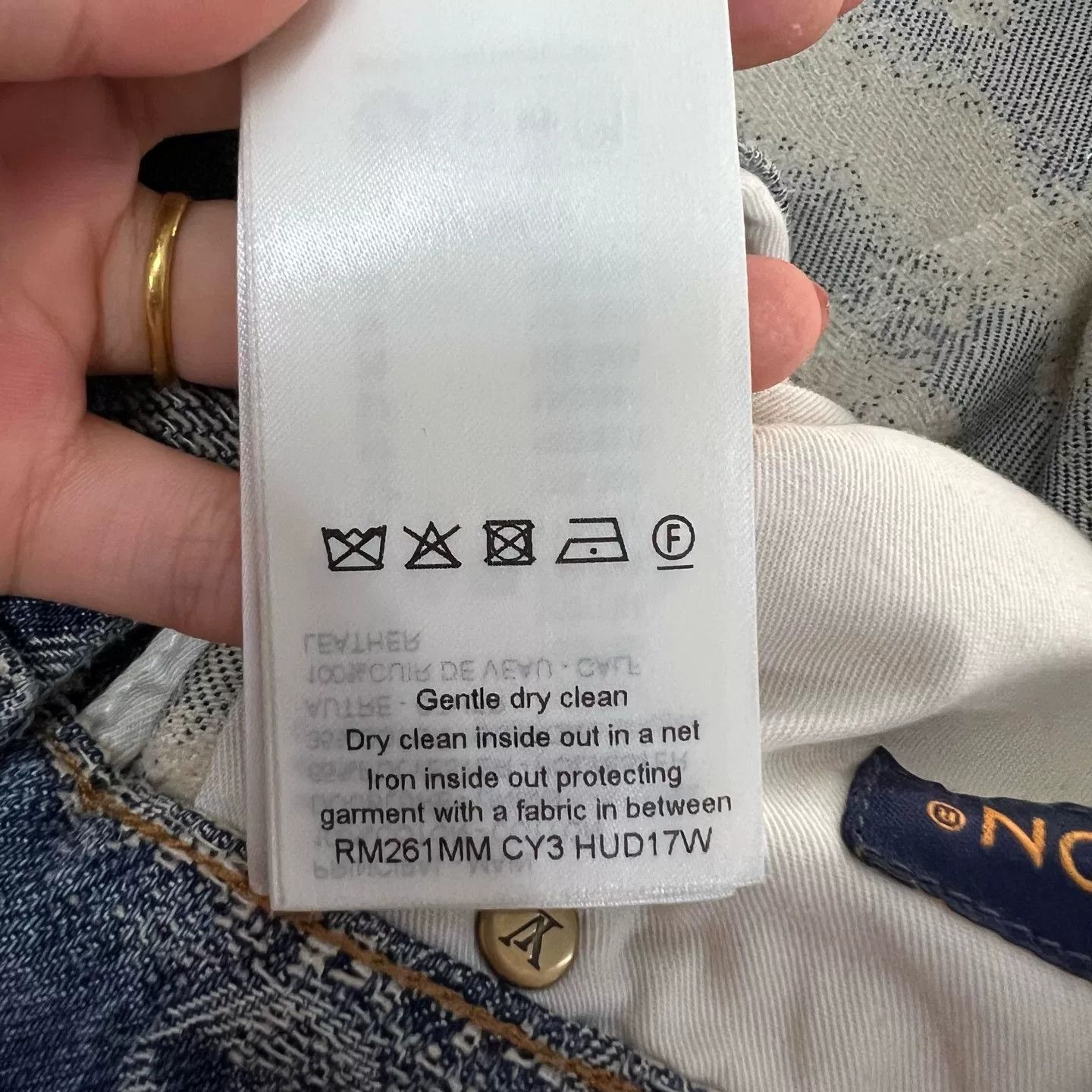 Louis Vuitton Louis Vuitton Monogram Tie-Dye Straight Denim Pants 32 Size US 32 / EU 48 - 5 Thumbnail