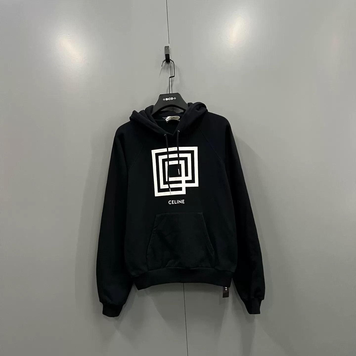 Celine CELINE Labyrinth Logo Print Hoodie Size S Size US S / EU 44-46 / 1 - 2 Thumbnail