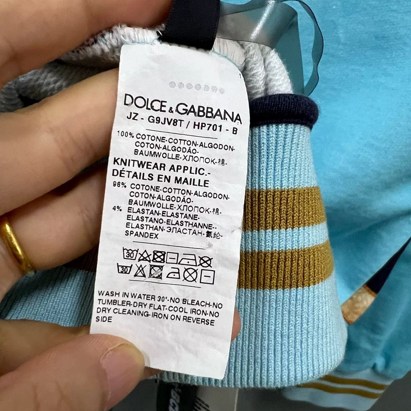 Dolce & Gabbana Dolce & Gabbana Crest Print Sweatshirt 52 Size US L / EU 52-54 / 3 - 5 Thumbnail