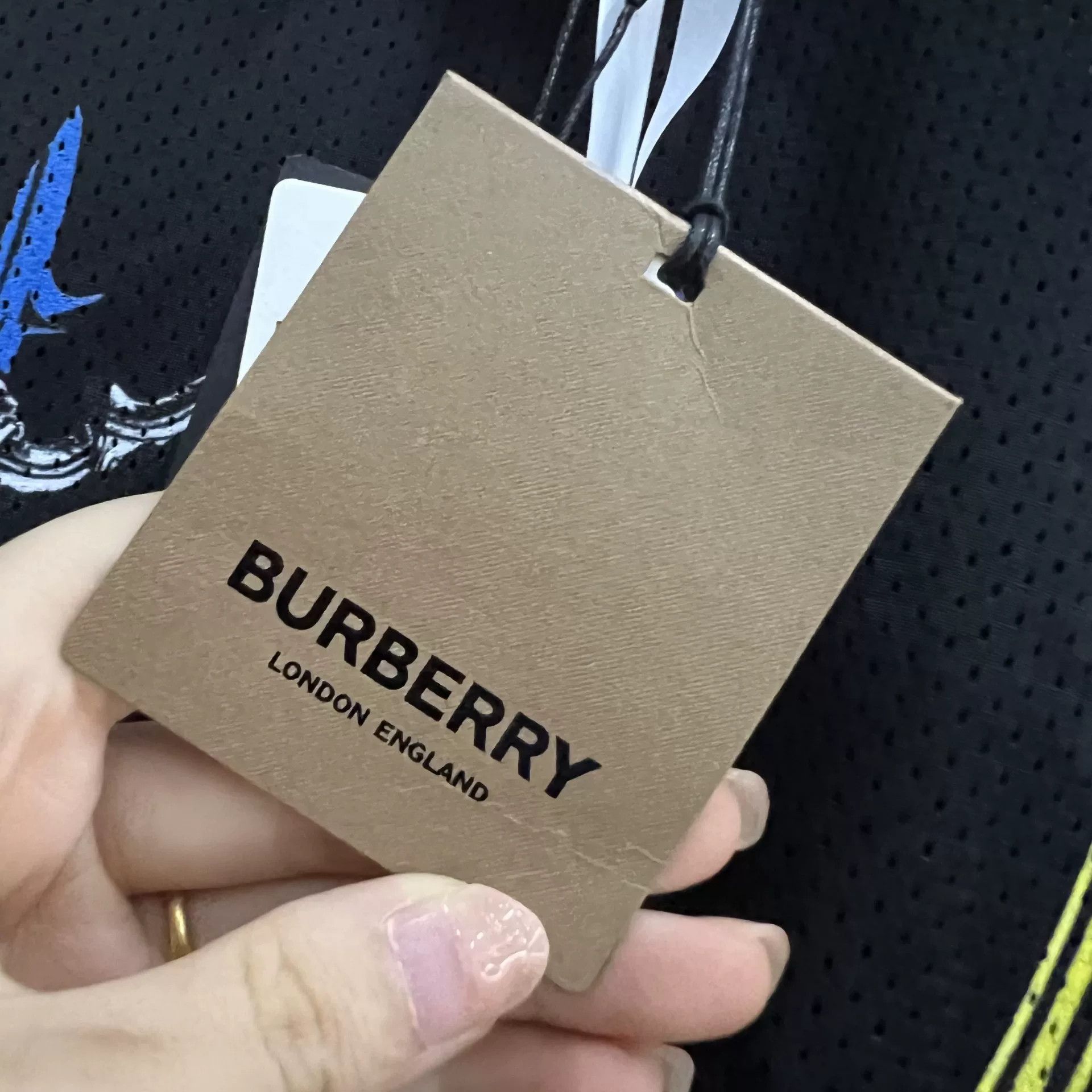 Burberry Burberry Eye Logo Print Mesh T-Shirt Size XS Size US XS / EU 42 / 0 - 5 Thumbnail