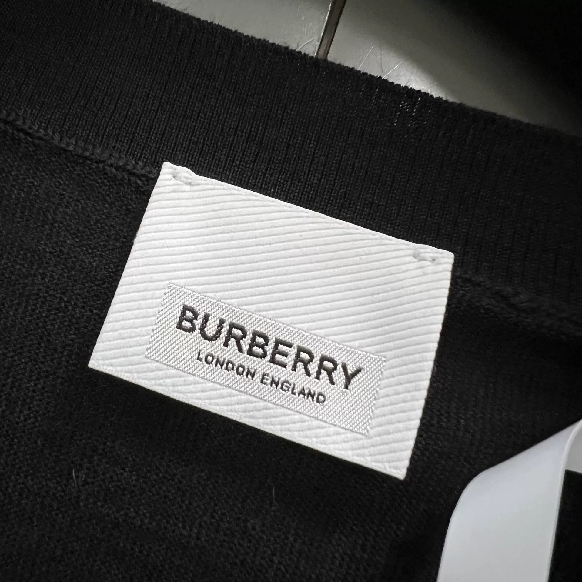 Burberry Burberry Wool Silk Cashmere Knitted Tee L Size US L / EU 52-54 / 3 - 4 Thumbnail
