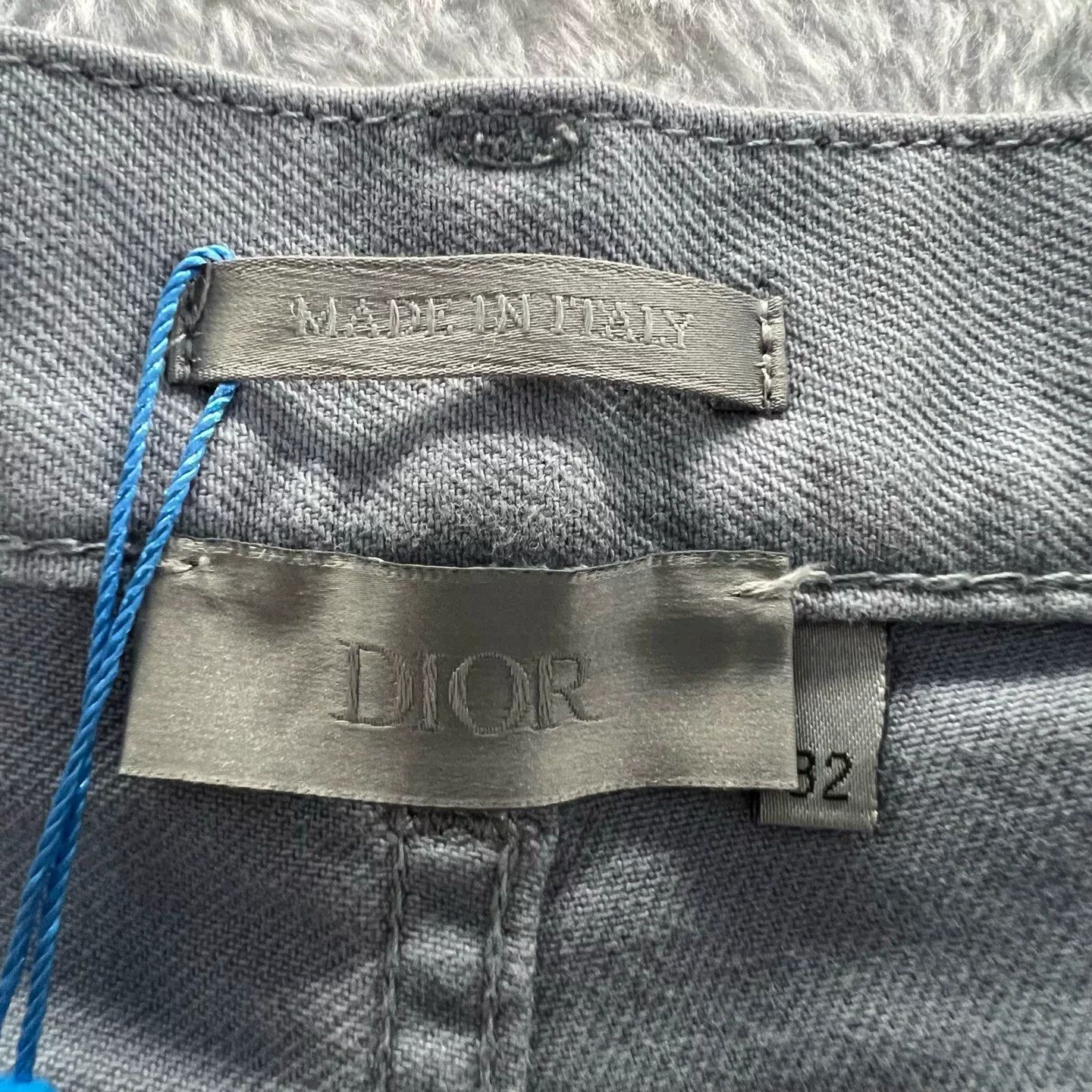 Dior Dior Light Blue Denim Jeans Size 32 Size US 32 / EU 48 - 4 Thumbnail