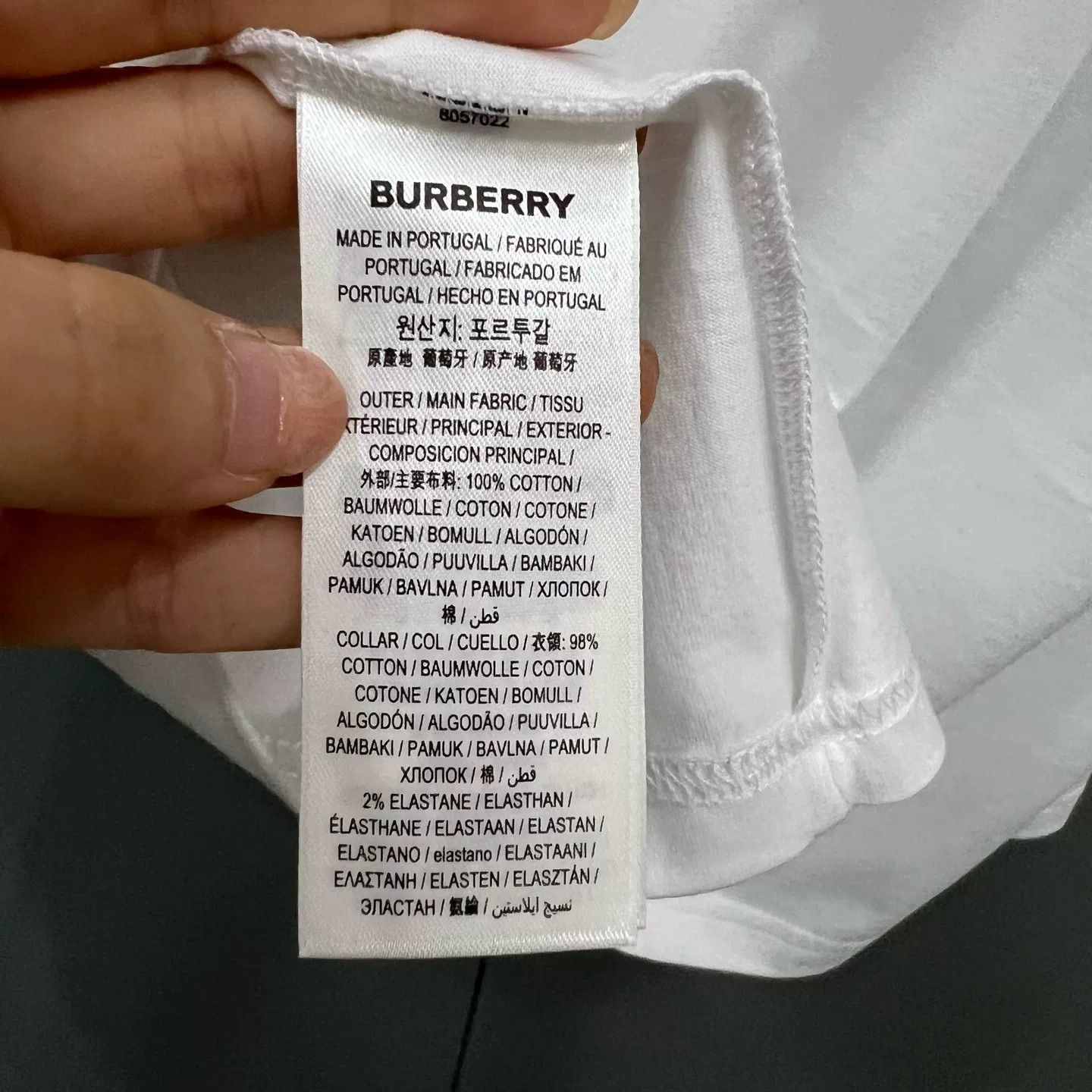 Burberry Burberry Botanical Print T-Shirt US M Size US M / EU 48-50 / 2 - 6 Thumbnail