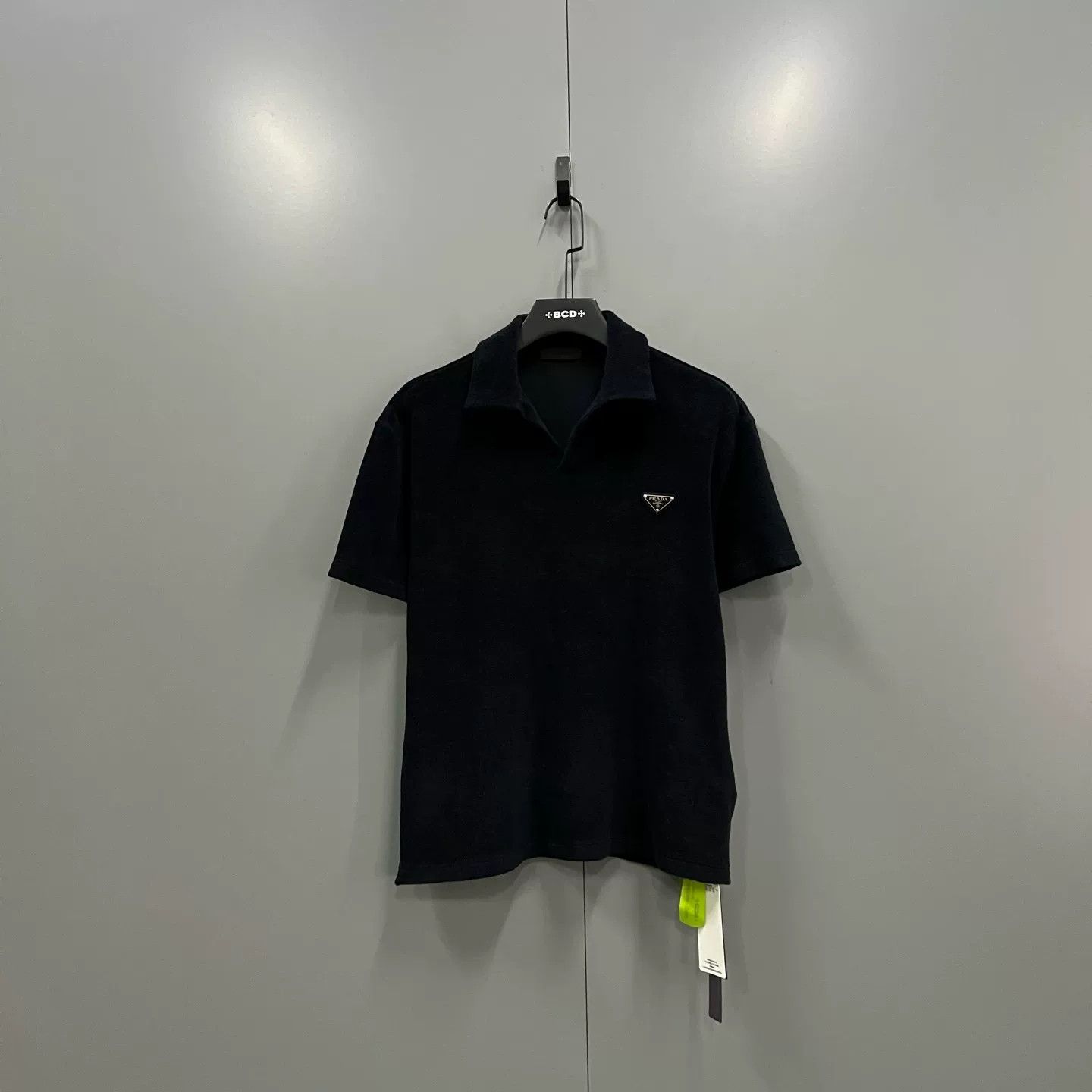 Prada Prada Terry Triangle Logo Polo Shirt S Size US S / EU 44-46 / 1 - 2 Thumbnail