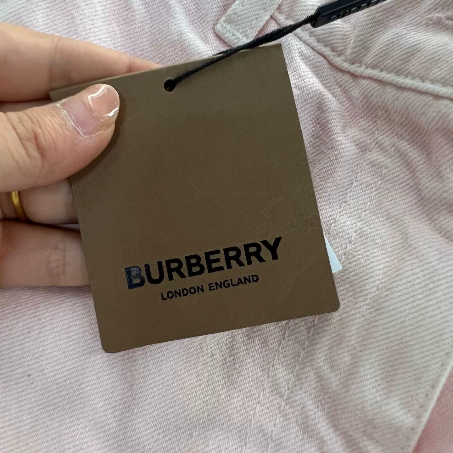 Burberry Burberry Pink Denim Shorts IT 40 Size 27" / US 4 / IT 40 - 5 Thumbnail