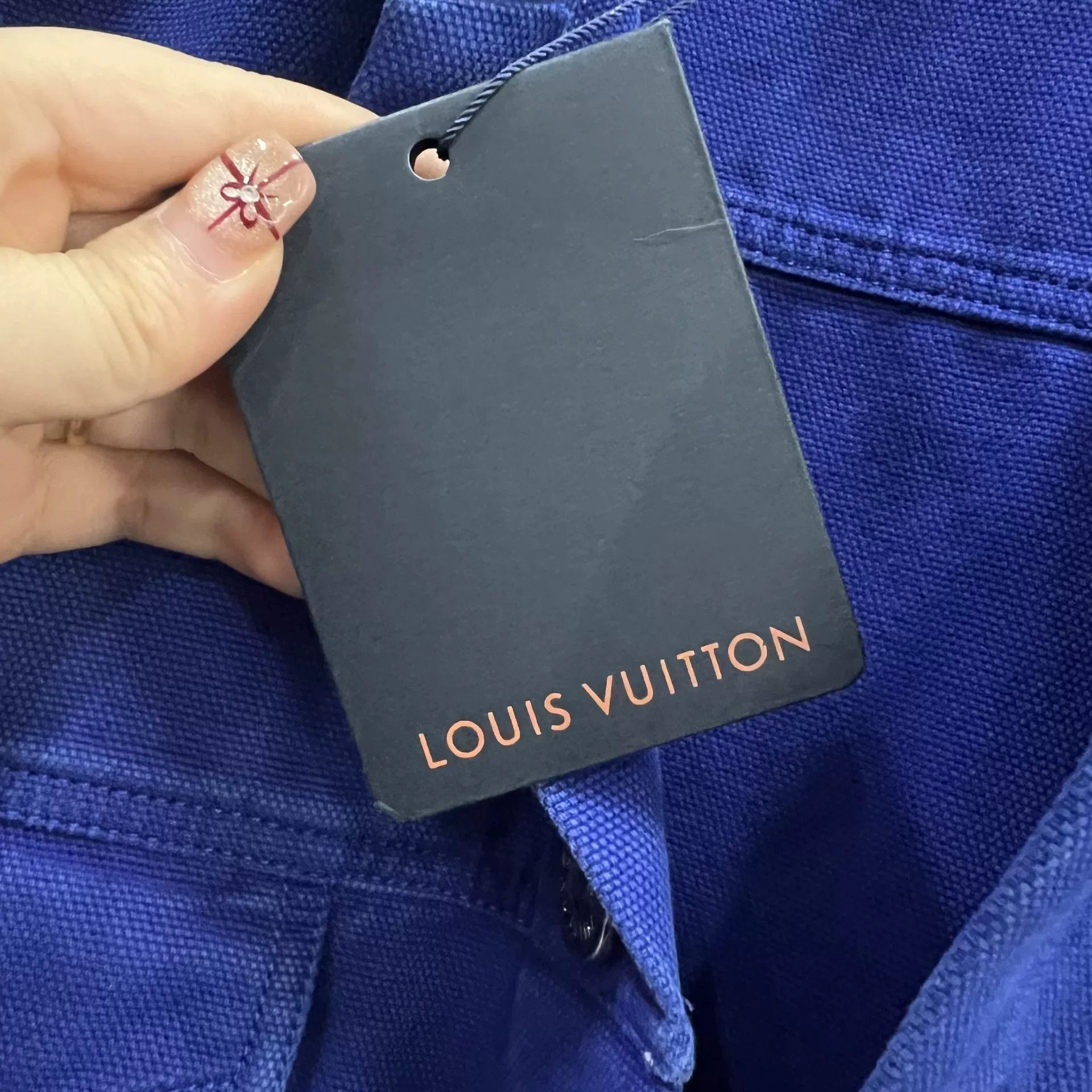 Louis Vuitton Louis Vuitton Gradient Denim Jacket Size 46 Size US S / EU 44-46 / 1 - 6 Thumbnail