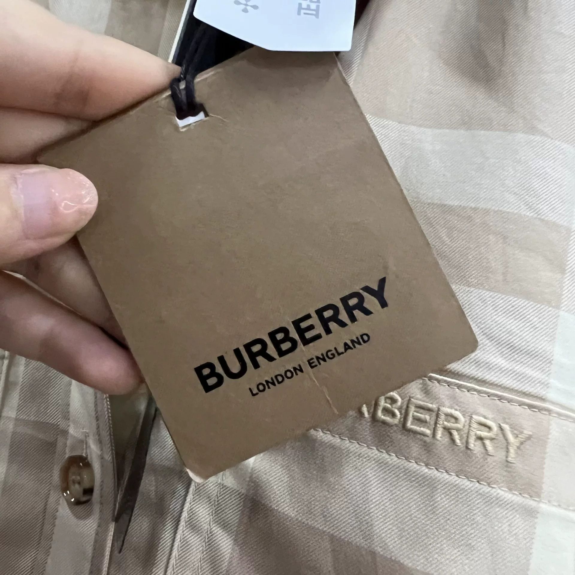 Burberry Burberry Vintage Check Cotton Shirt Size S Size US S / EU 44-46 / 1 - 5 Thumbnail