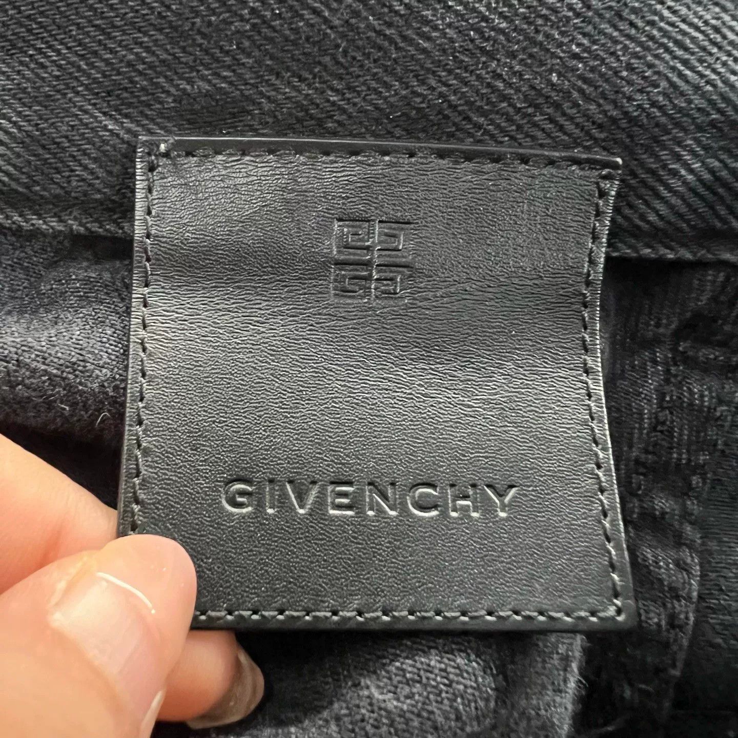 Givenchy Givenchy Zipper Cargo Pocket Denim Jeans 33 Size US 33 - 4 Thumbnail