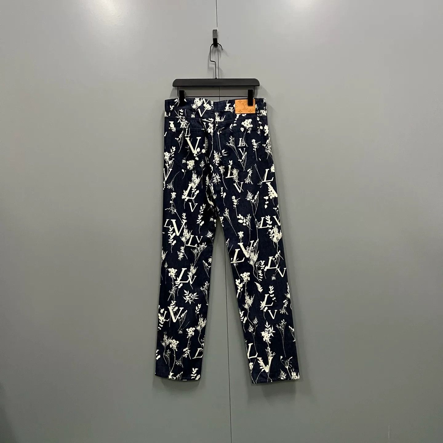 Louis Vuitton Louis Vuitton Wheat Print Denim Jeans 30 Size US 30 / EU 46 - 3 Thumbnail
