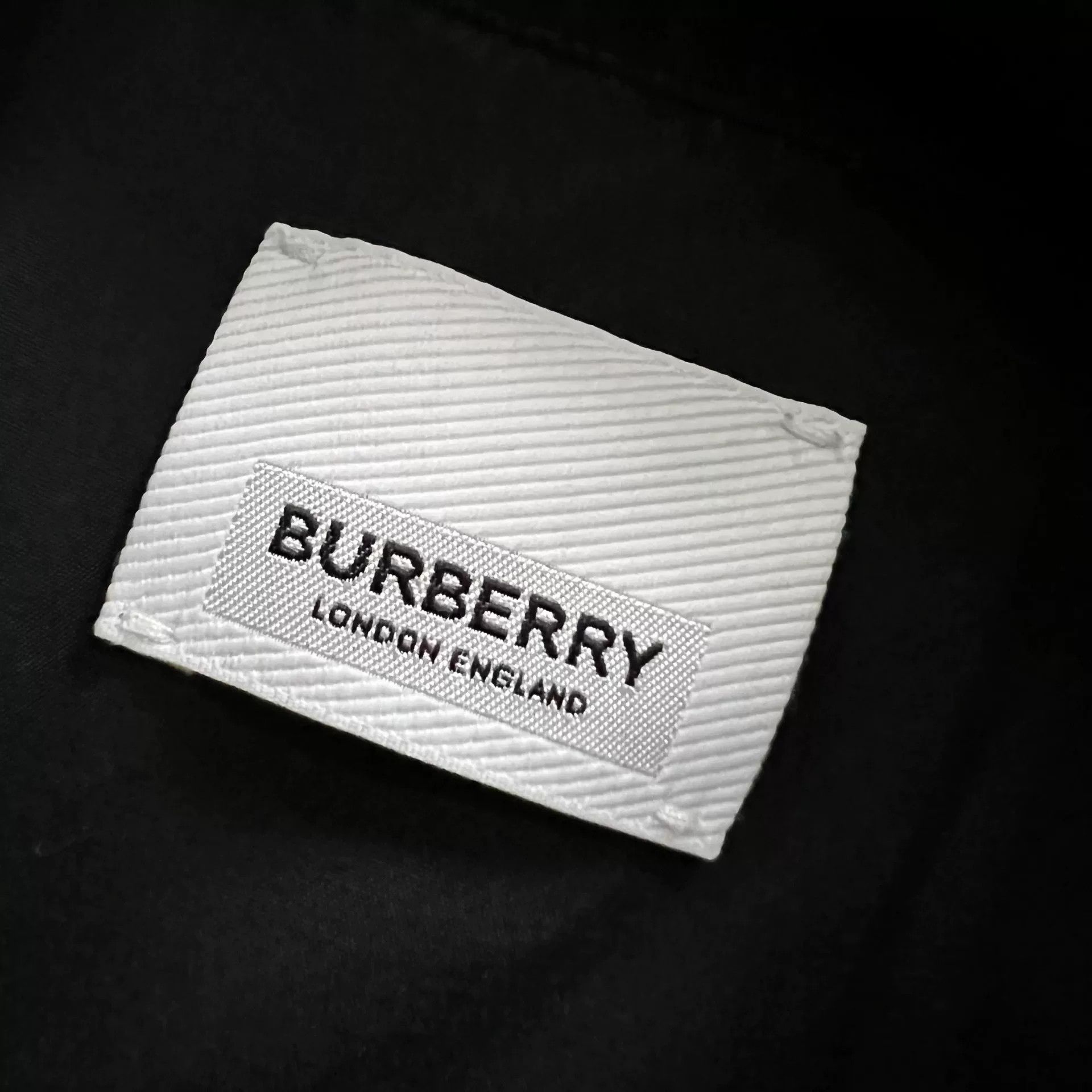 Burberry Burberry TB Logo Embroidered Shirt Black S Size US S / EU 44-46 / 1 - 4 Thumbnail