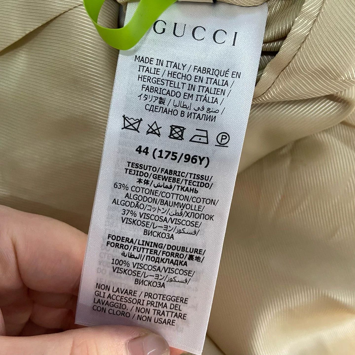 Gucci Gucci Textured Knit Blazer Size 44 Size 34R - 6 Thumbnail