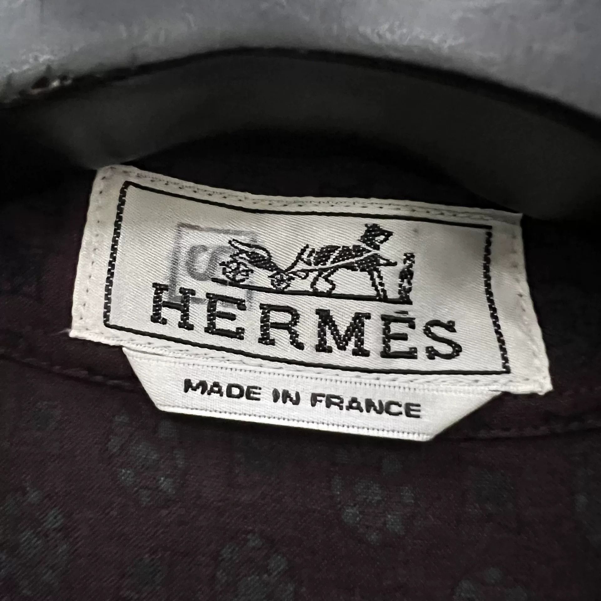 Hermes Hermes Monogram Wool Silk Shirt 43 Size US L / EU 52-54 / 3 - 4 Thumbnail