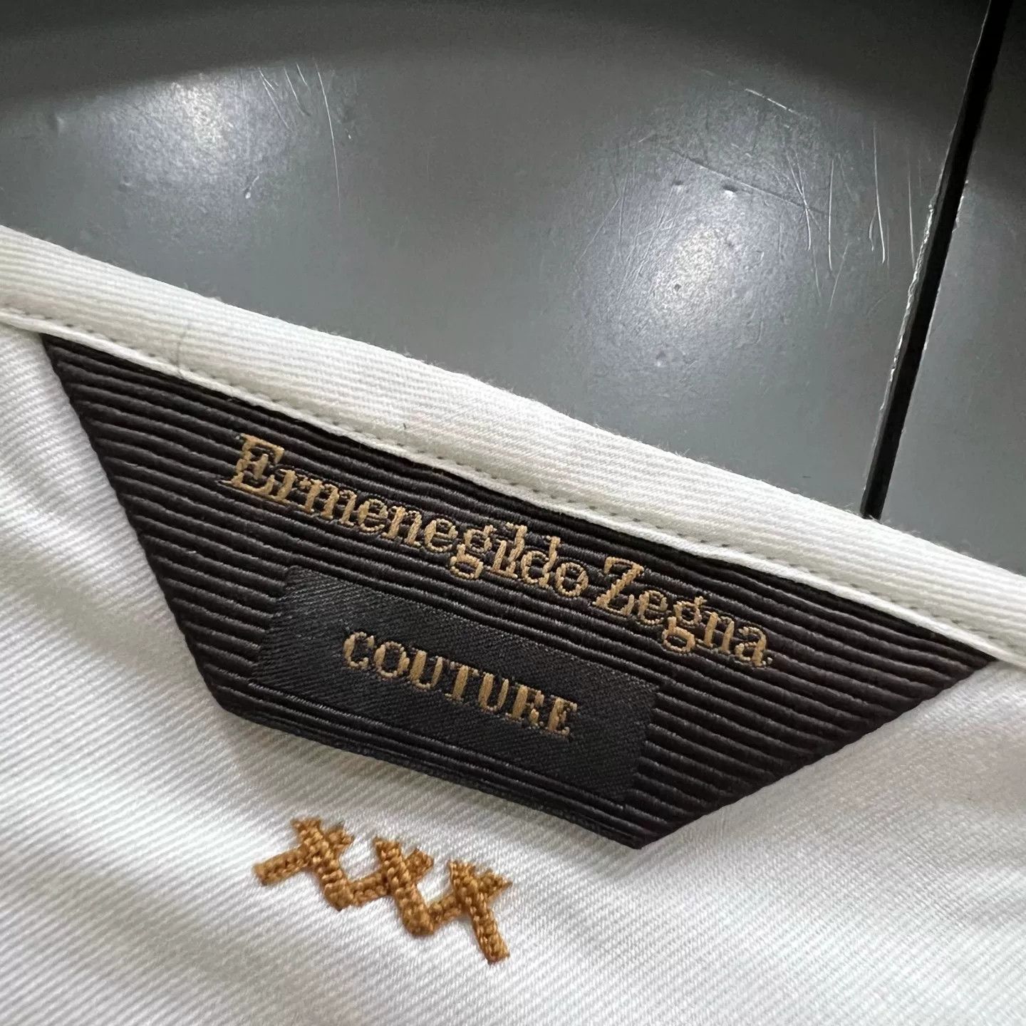 Z Zegna Zegna Couture XXX White Cotton Shirt 40 Size US M / EU 48-50 / 2 - 4 Thumbnail