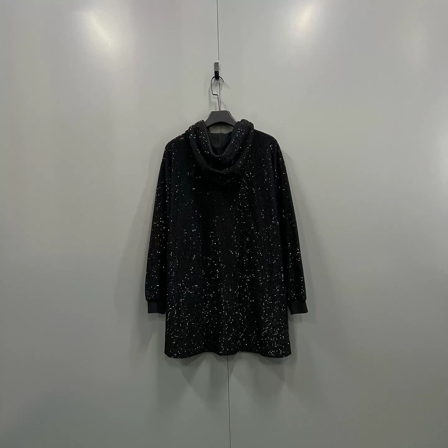 Gucci Gucci Studded Rhinestone Hoodie Size L Size US L / EU 52-54 / 3 - 3 Thumbnail